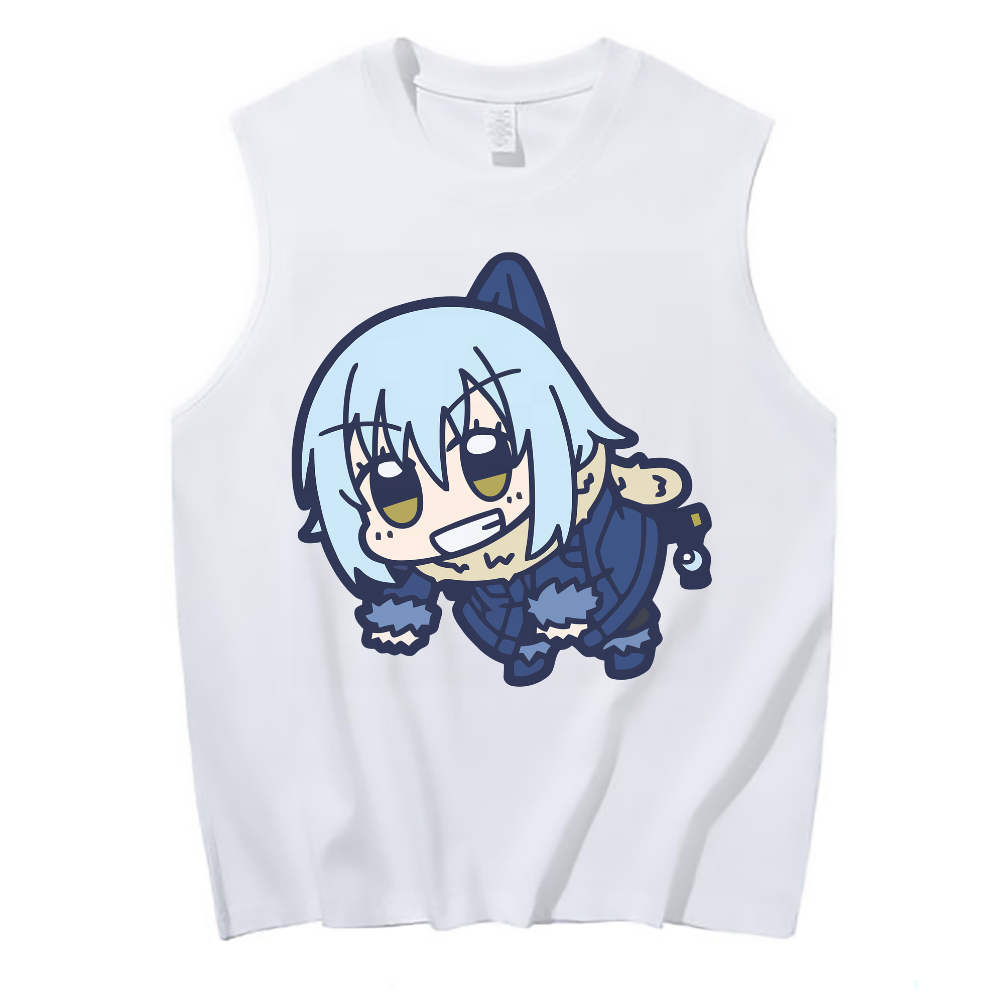 （画像用） 転スラ Regarding Reincarnated to Slime コットン100％タンクトップ（フロントプリント）