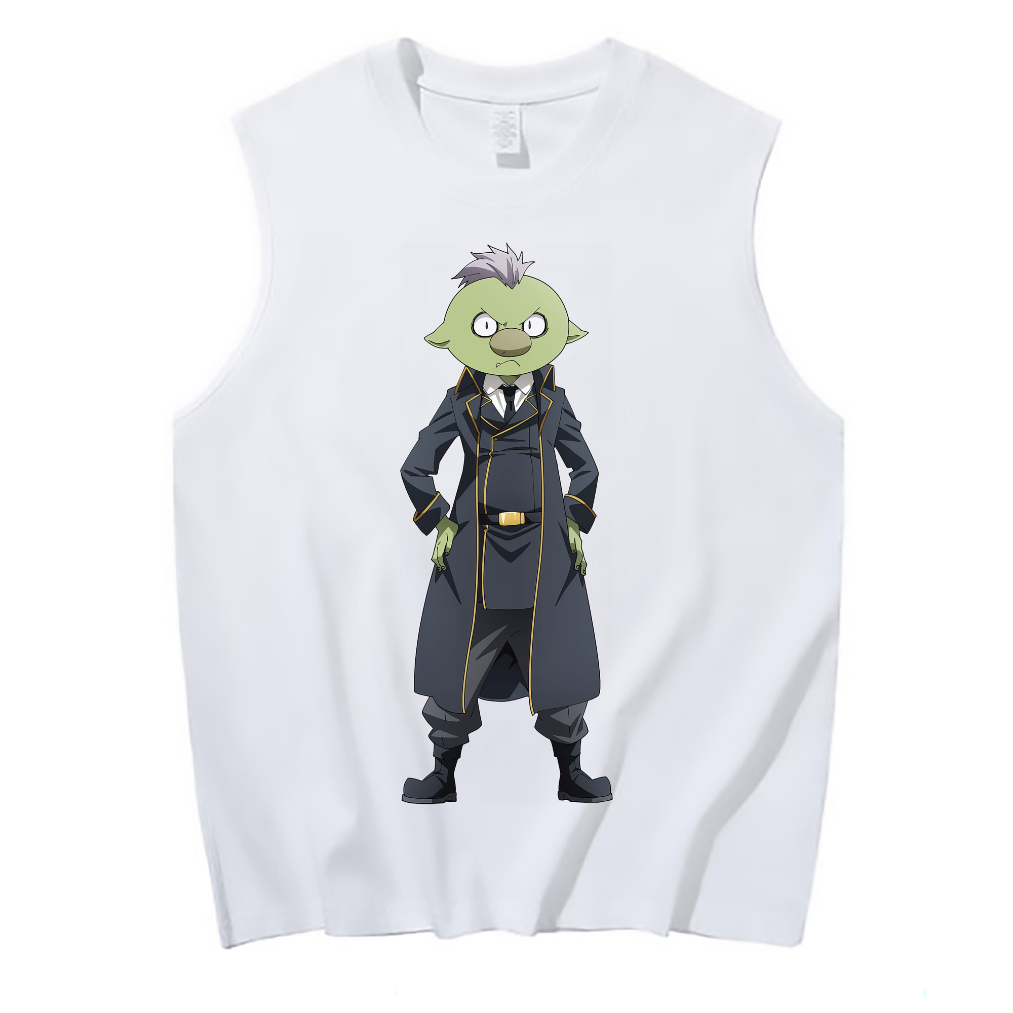 （画像用） 転スラ Regarding Reincarnated to Slime コットン100％タンクトップ（フロントプリント）