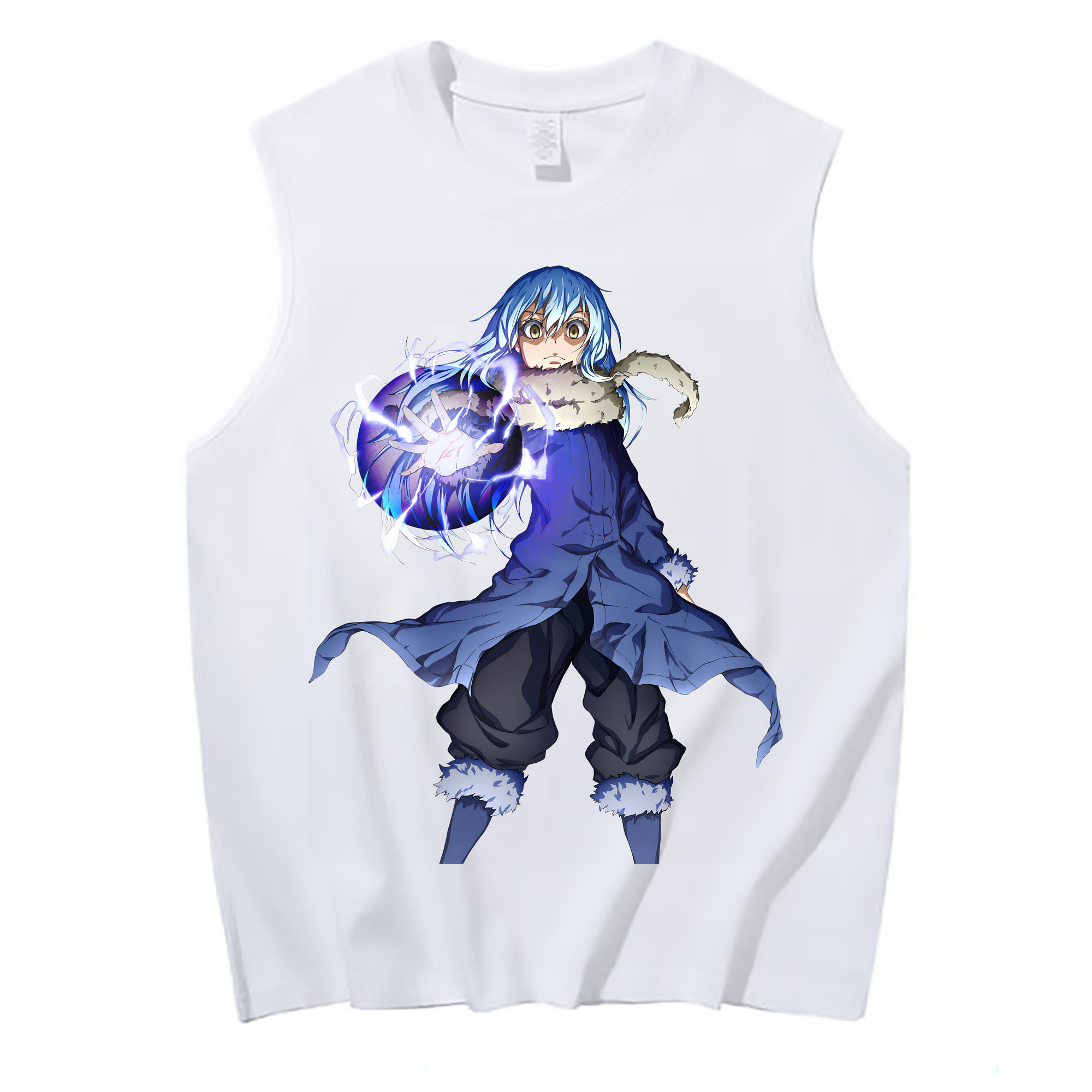 （画像用） 転スラ Regarding Reincarnated to Slime コットン100％タンクトップ（フロントプリント）