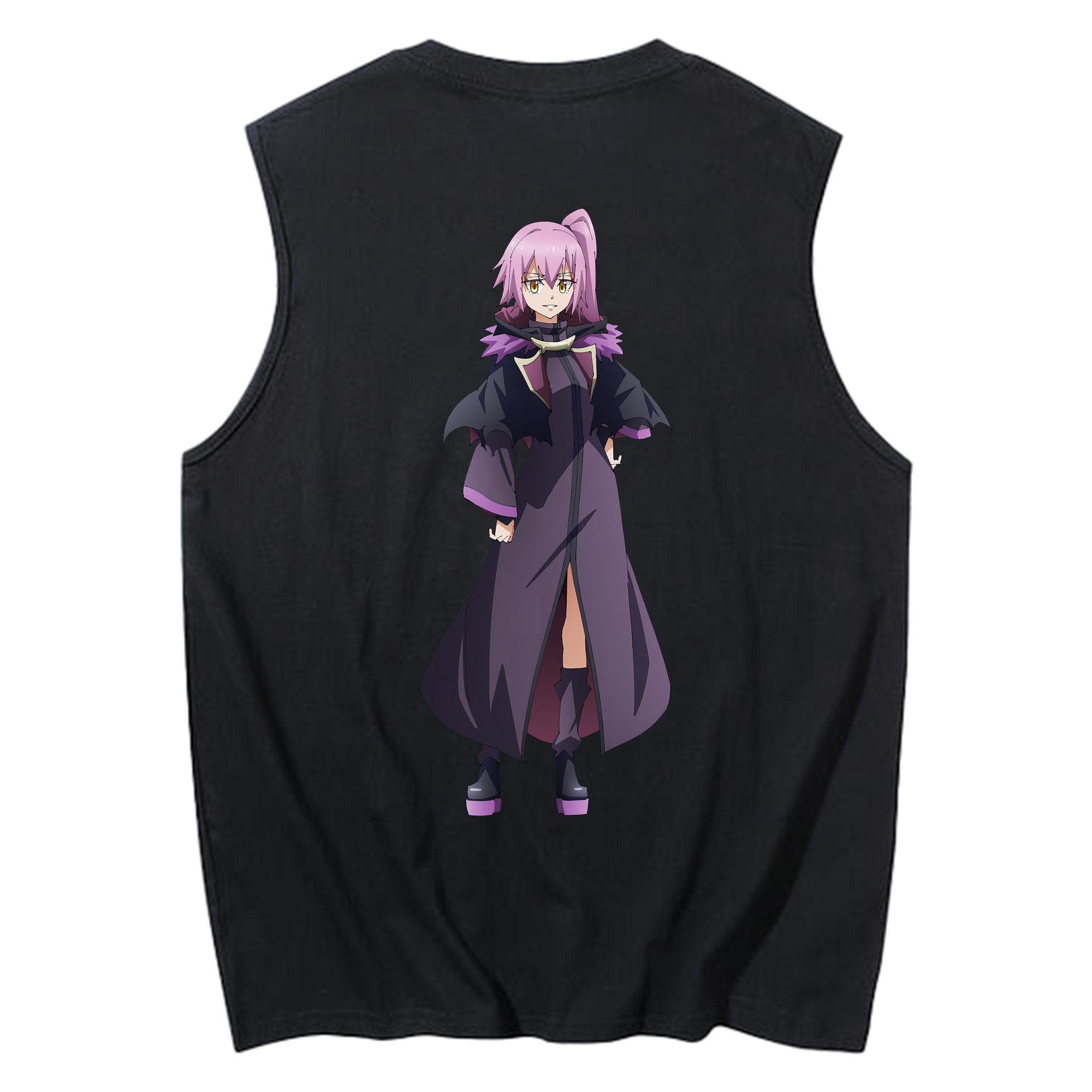 （画像用） 転スラ Regarding Reincarnated to Slime コットン100％タンクトップ（背面プリント）