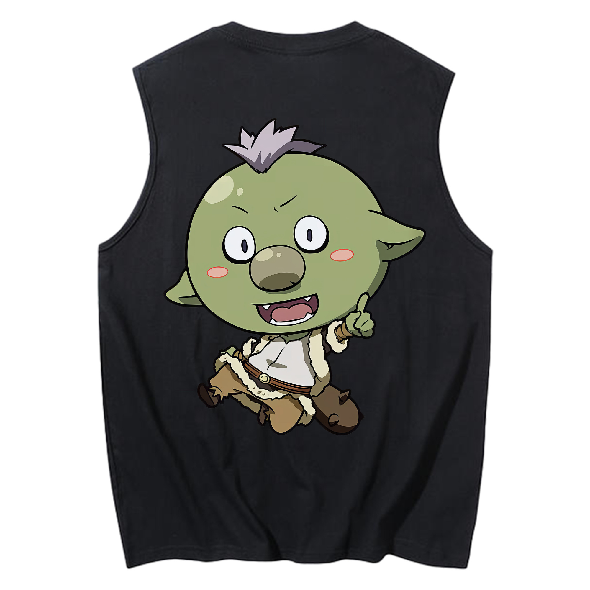 （画像用） 転スラ Regarding Reincarnated to Slime コットン100％タンクトップ（背面プリント）
