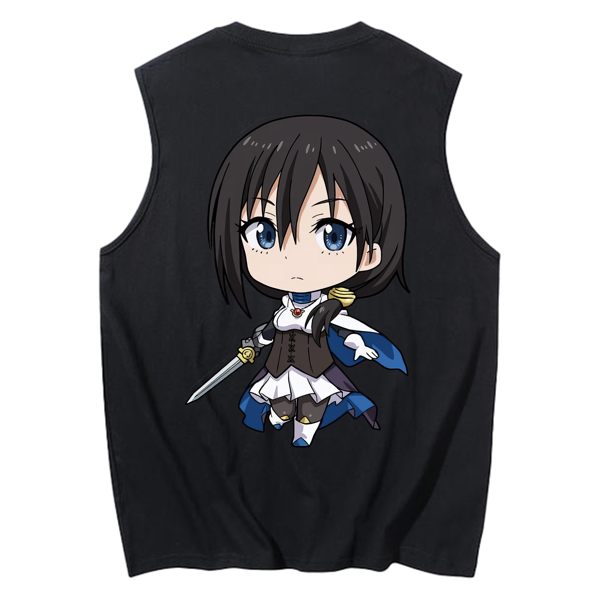 （画像用） 転スラ Regarding Reincarnated to Slime コットン100％タンクトップ（背面プリント）