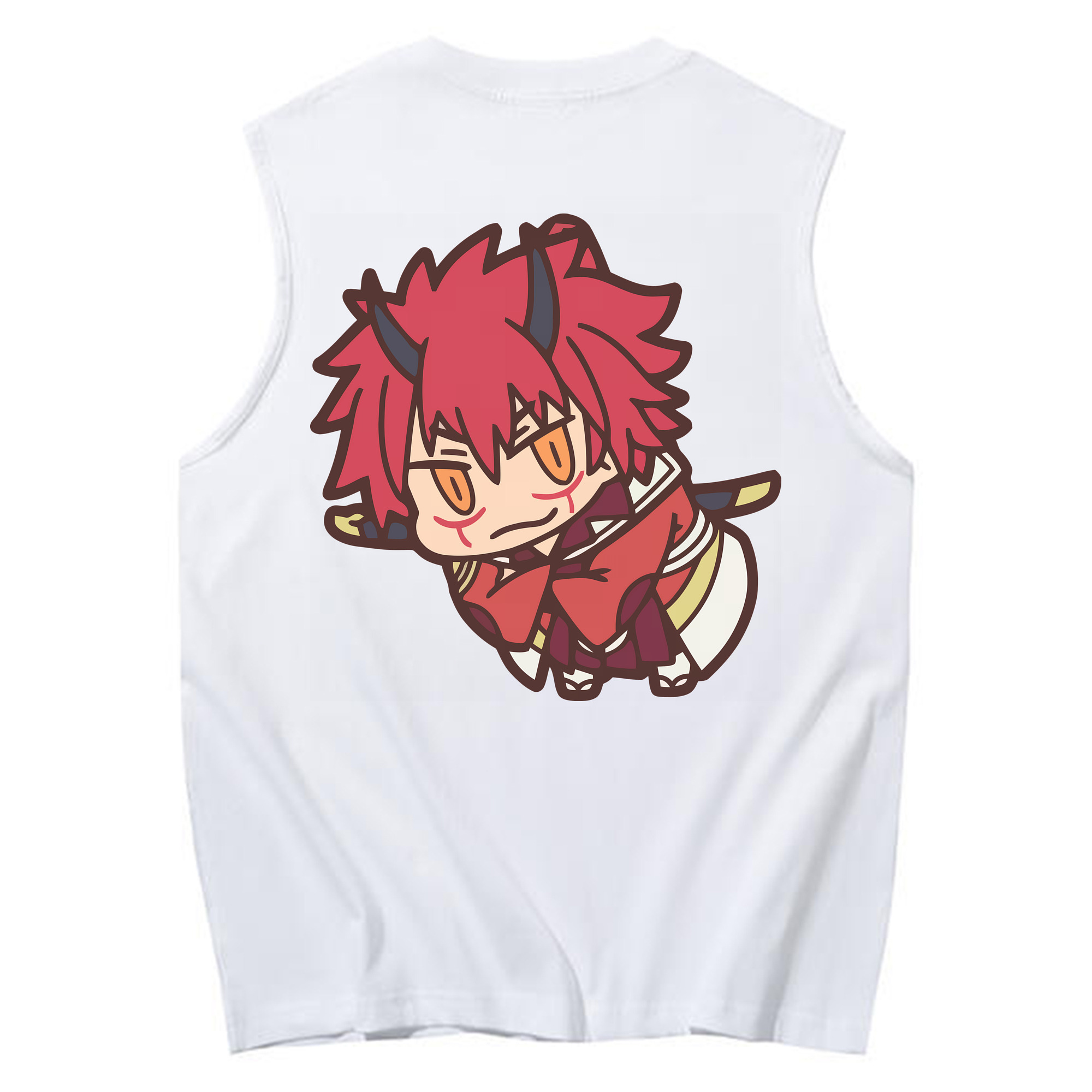 （画像用） 転スラ Regarding Reincarnated to Slime コットン100％タンクトップ（背面プリント）
