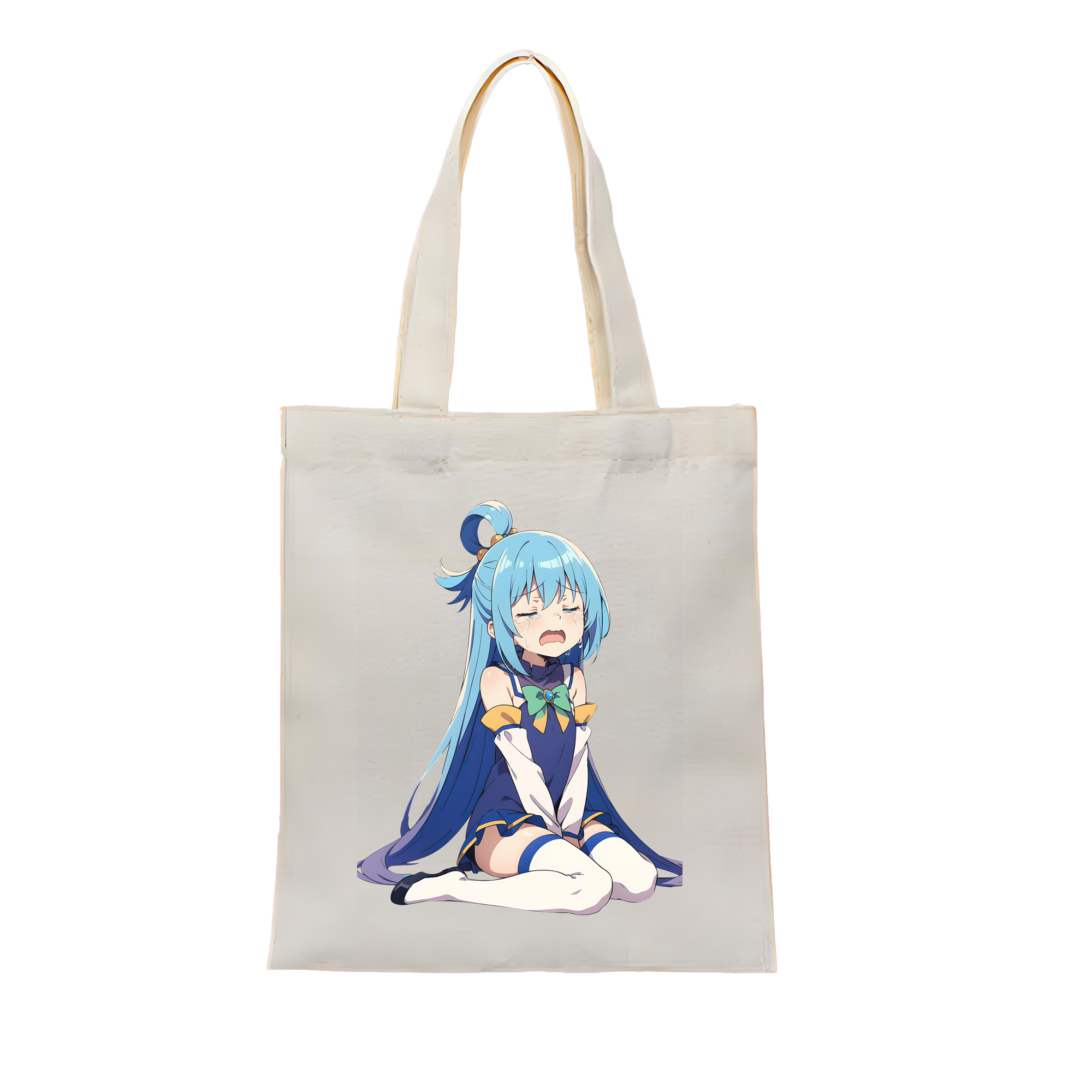 （画像用） 転スラ Regarding Reincarnated to Slime 縦型キャンバス生地手提げバッグ　トートバッグ