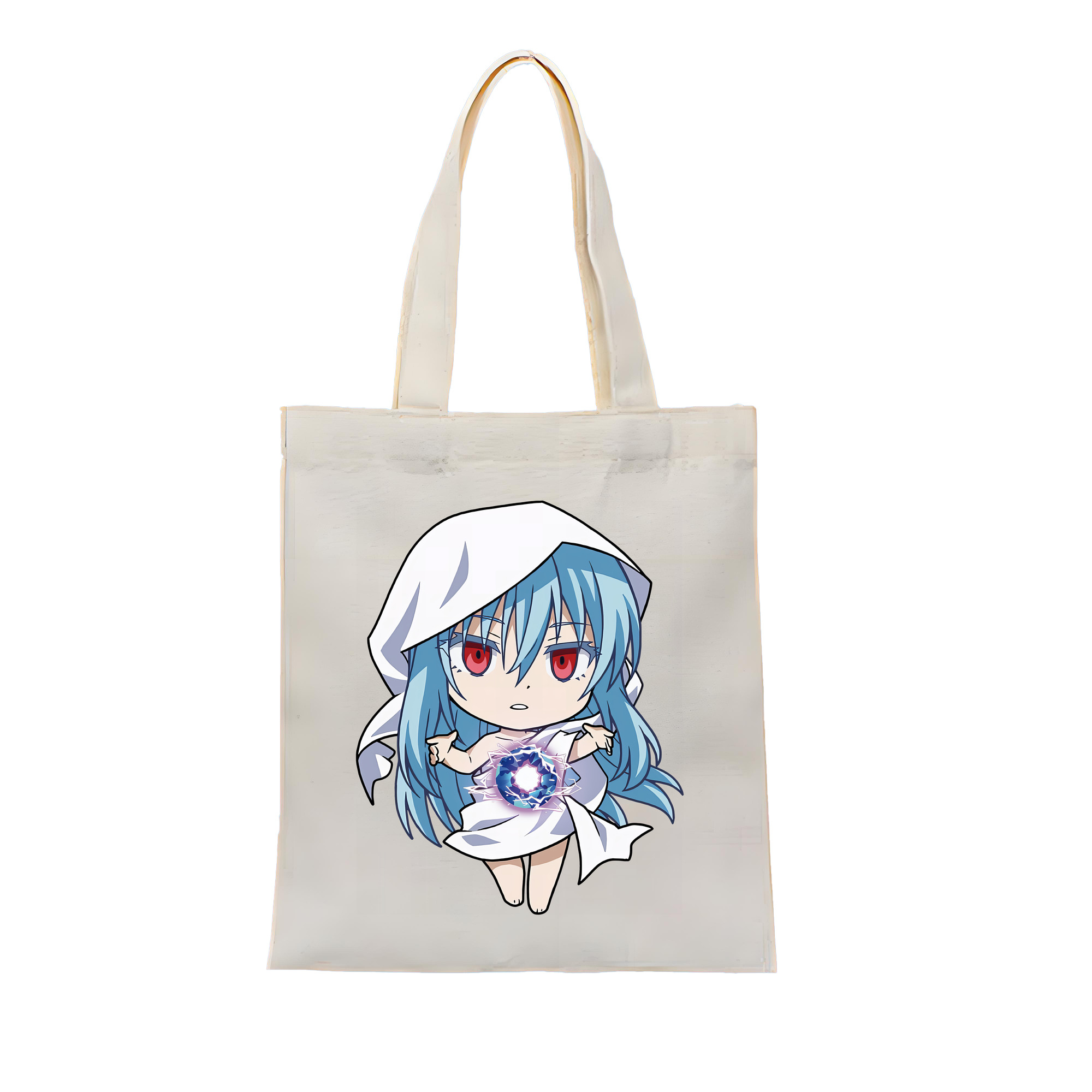 （画像用） 転スラ Regarding Reincarnated to Slime 縦型キャンバス生地手提げバッグ　トートバッグ