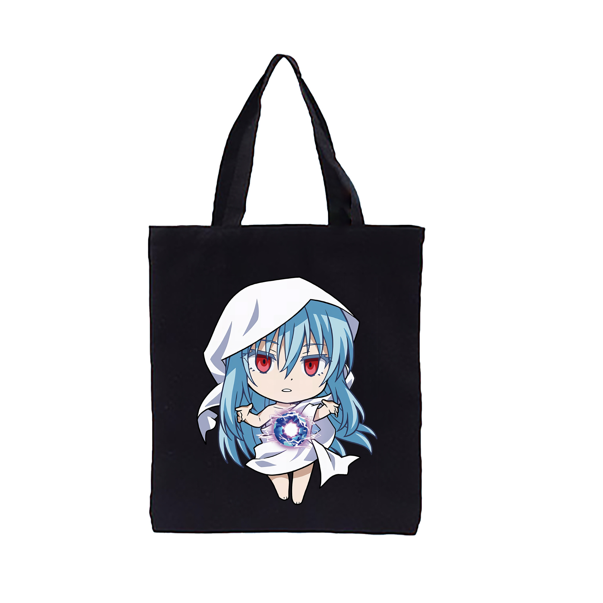 （画像用） 転スラ Regarding Reincarnated to Slime 縦型キャンバス生地手提げバッグ　トートバッグ