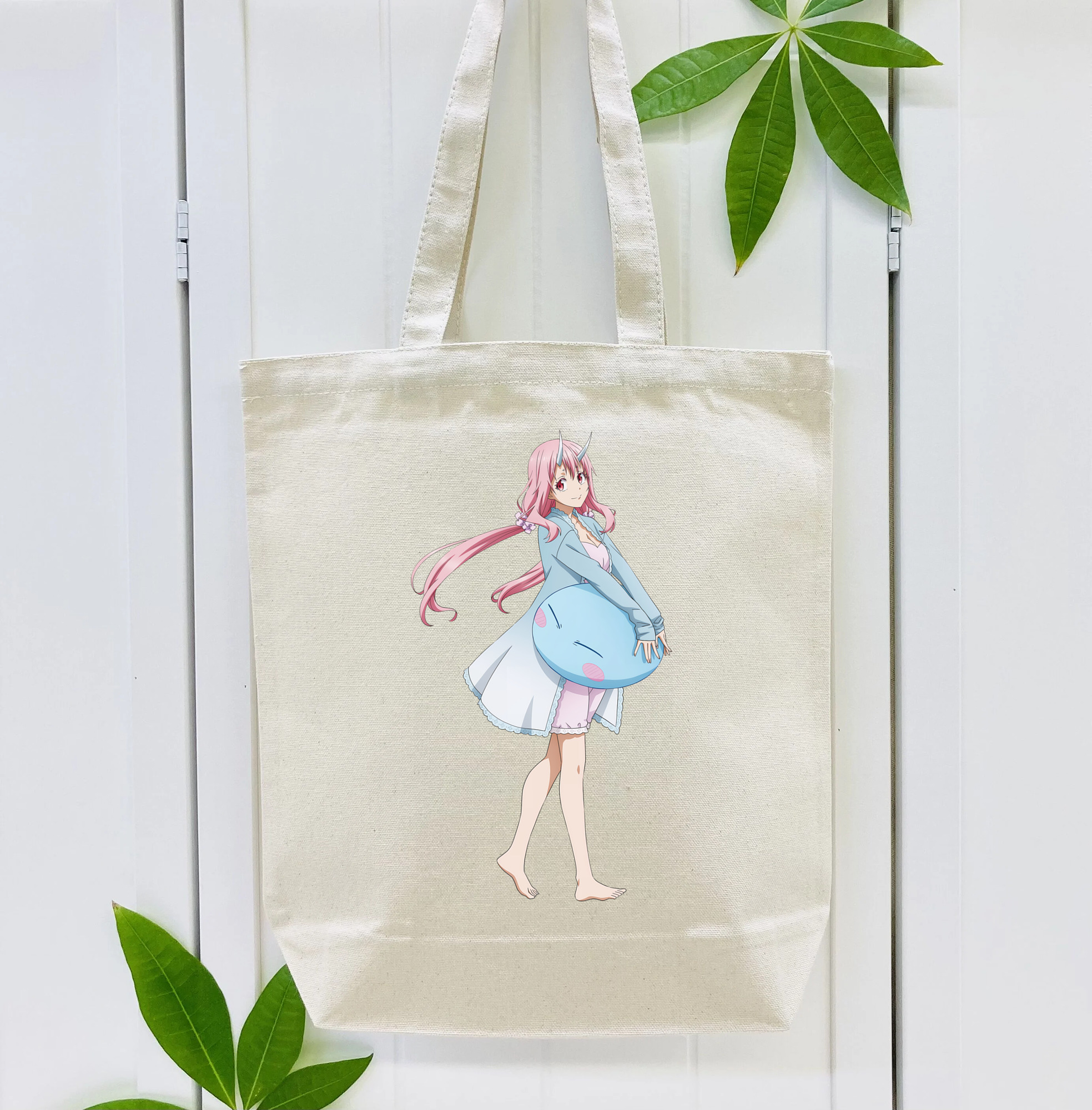 転スラ Regarding Reincarnated to Slime 縦型キャンバス生地手提げバッグ　トートバッグ