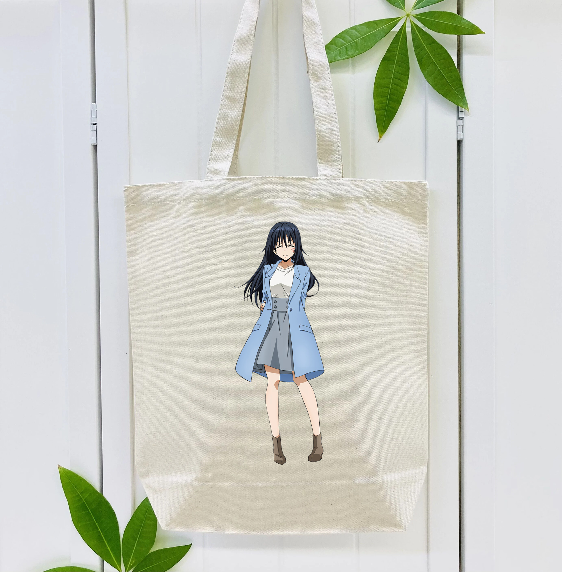 転スラ Regarding Reincarnated to Slime 縦型キャンバス生地手提げバッグ　トートバッグ