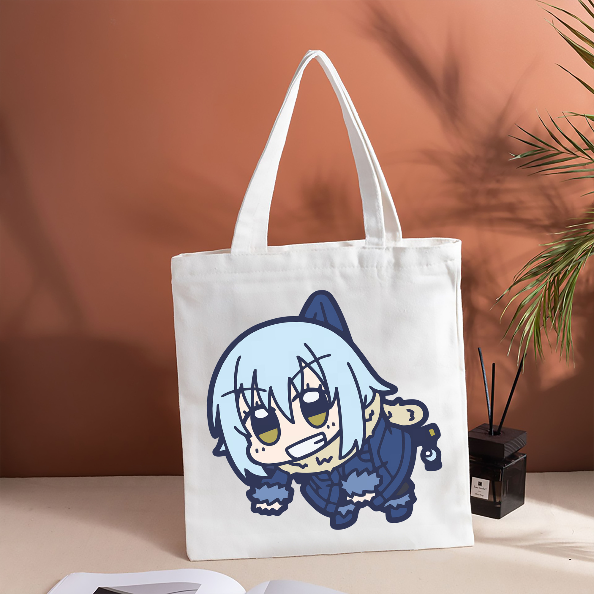 転スラ Regarding Reincarnated to Slime 縦型キャンバス生地手提げバッグ　トートバッグ