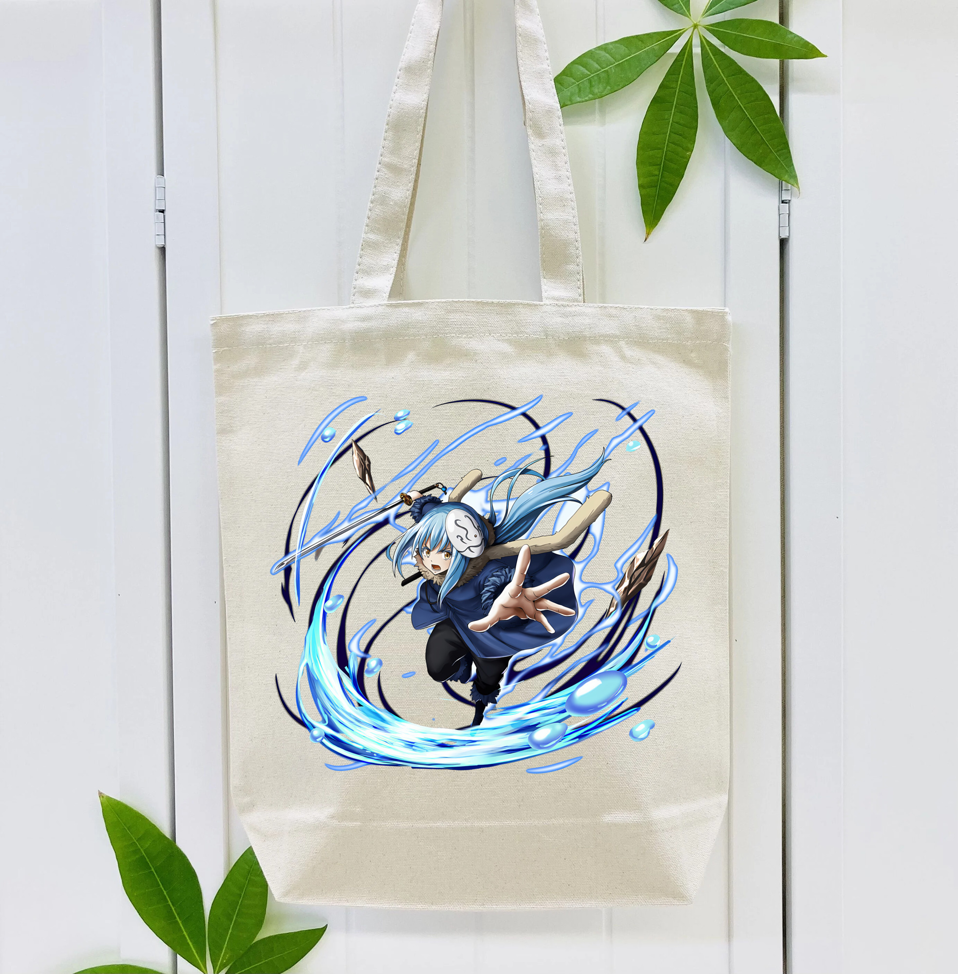 転スラ Regarding Reincarnated to Slime 縦型キャンバス生地手提げバッグ　トートバッグ