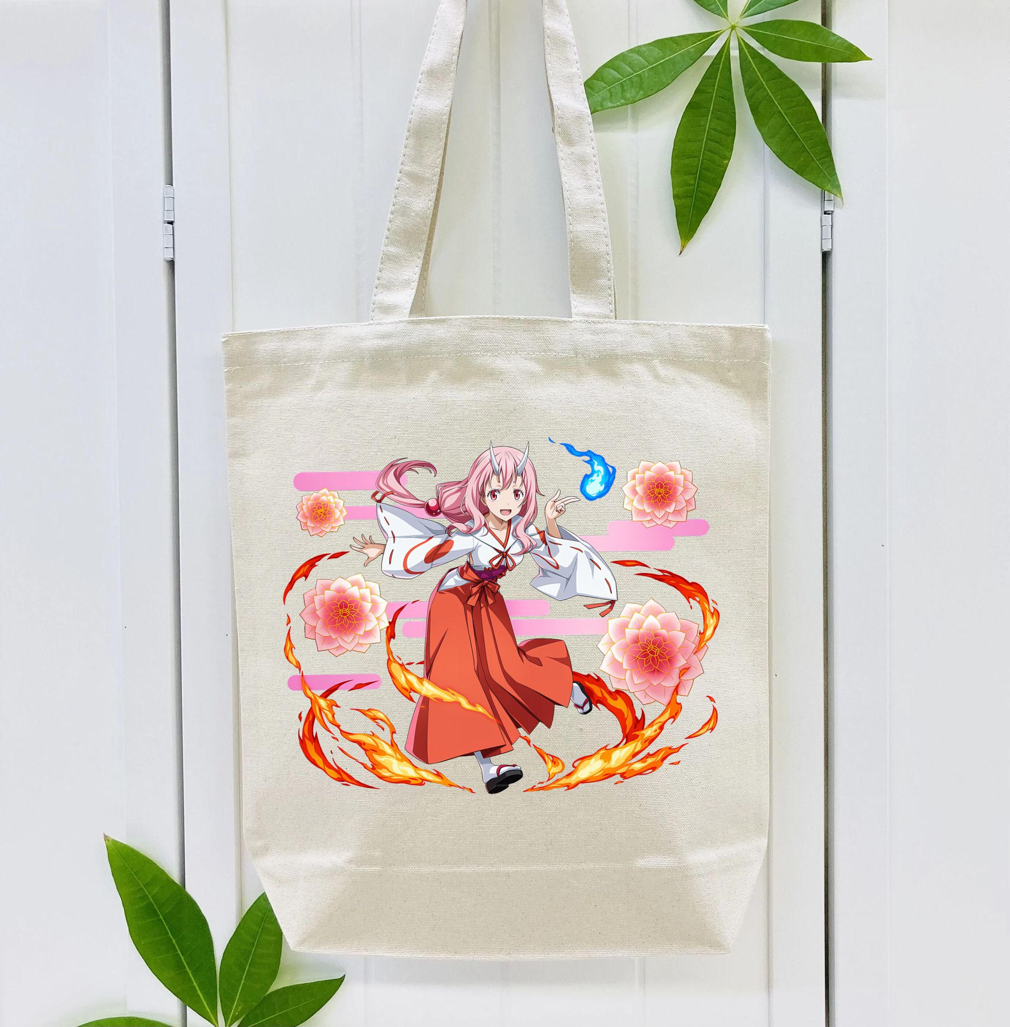 転スラ Regarding Reincarnated to Slime 縦型キャンバス生地手提げバッグ　トートバッグ