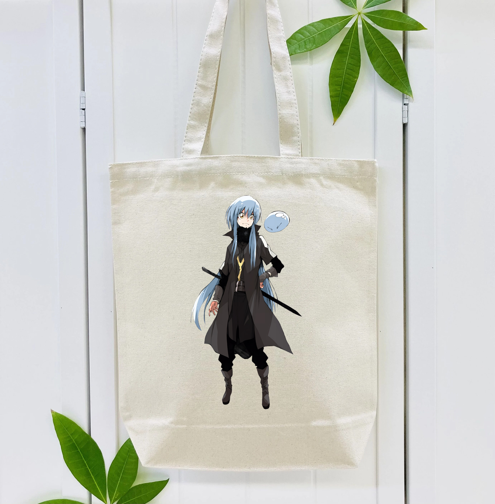 転スラ Regarding Reincarnated to Slime 縦型キャンバス生地手提げバッグ　トートバッグ