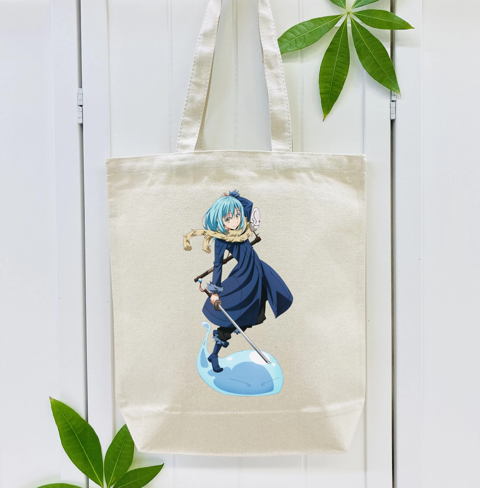 転スラ Regarding Reincarnated to Slime 縦型キャンバス生地手提げバッグ　トートバッグ