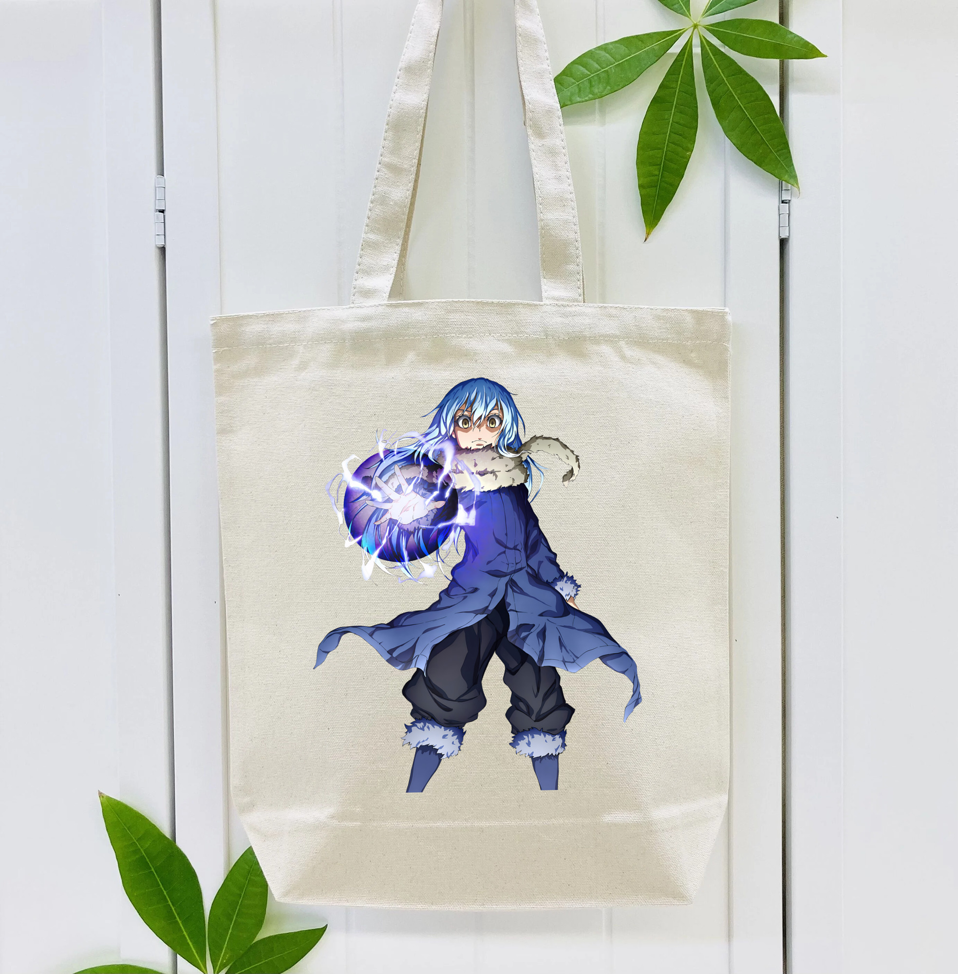 転スラ Regarding Reincarnated to Slime 縦型キャンバス生地手提げバッグ　トートバッグ