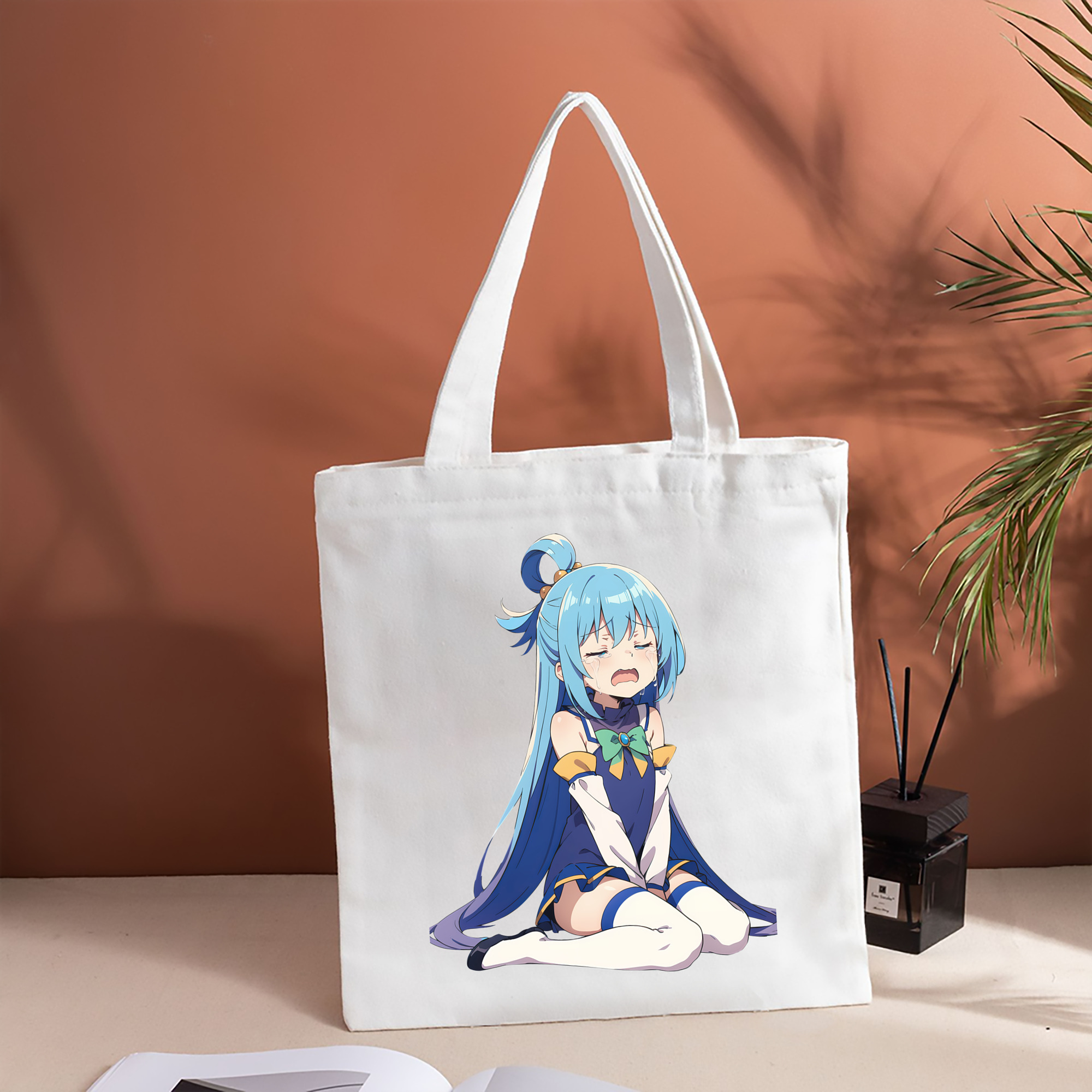 転スラ Regarding Reincarnated to Slime 縦型キャンバス生地手提げバッグ　トートバッグ