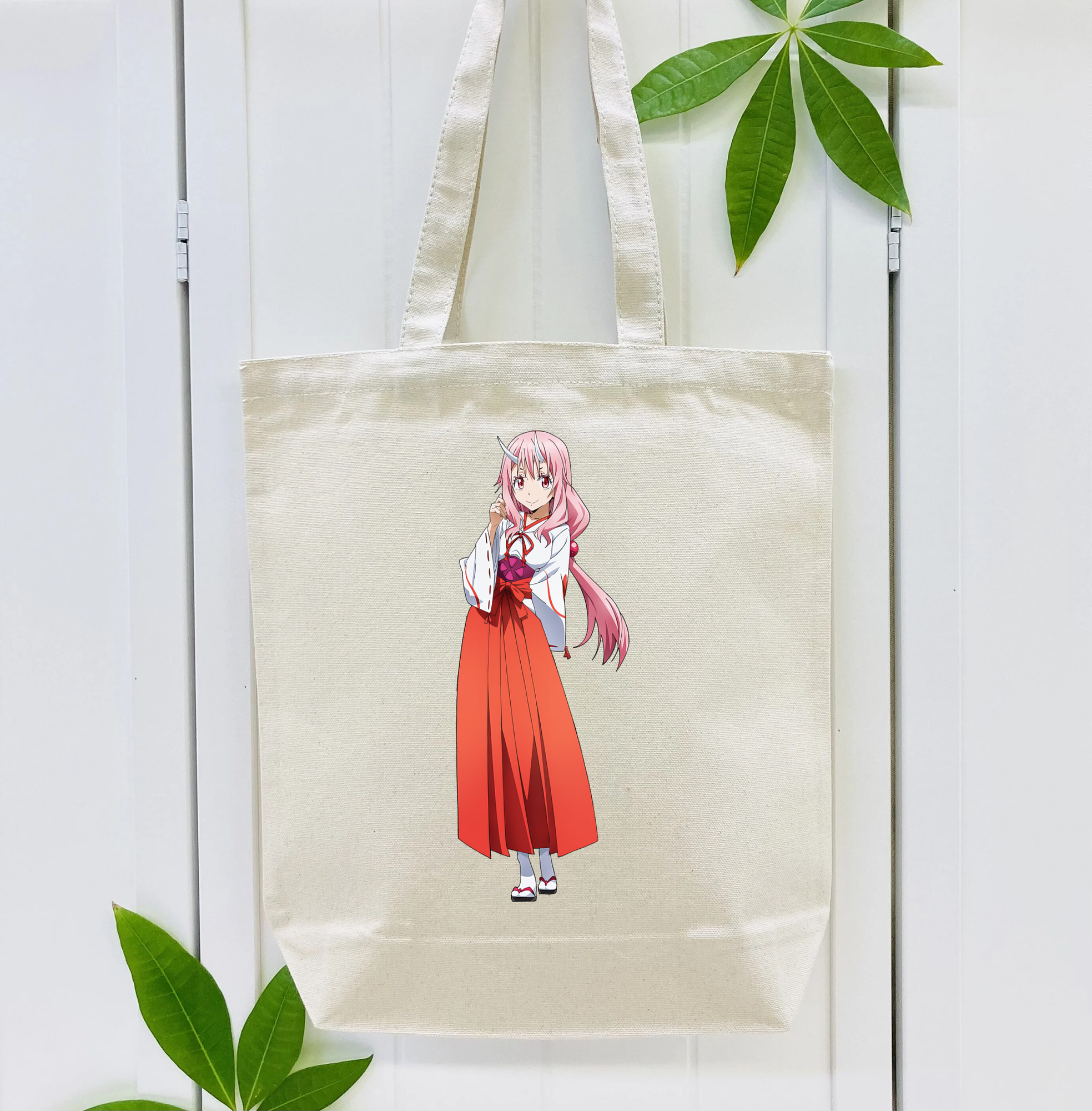 転スラ Regarding Reincarnated to Slime 縦型キャンバス生地手提げバッグ　トートバッグ