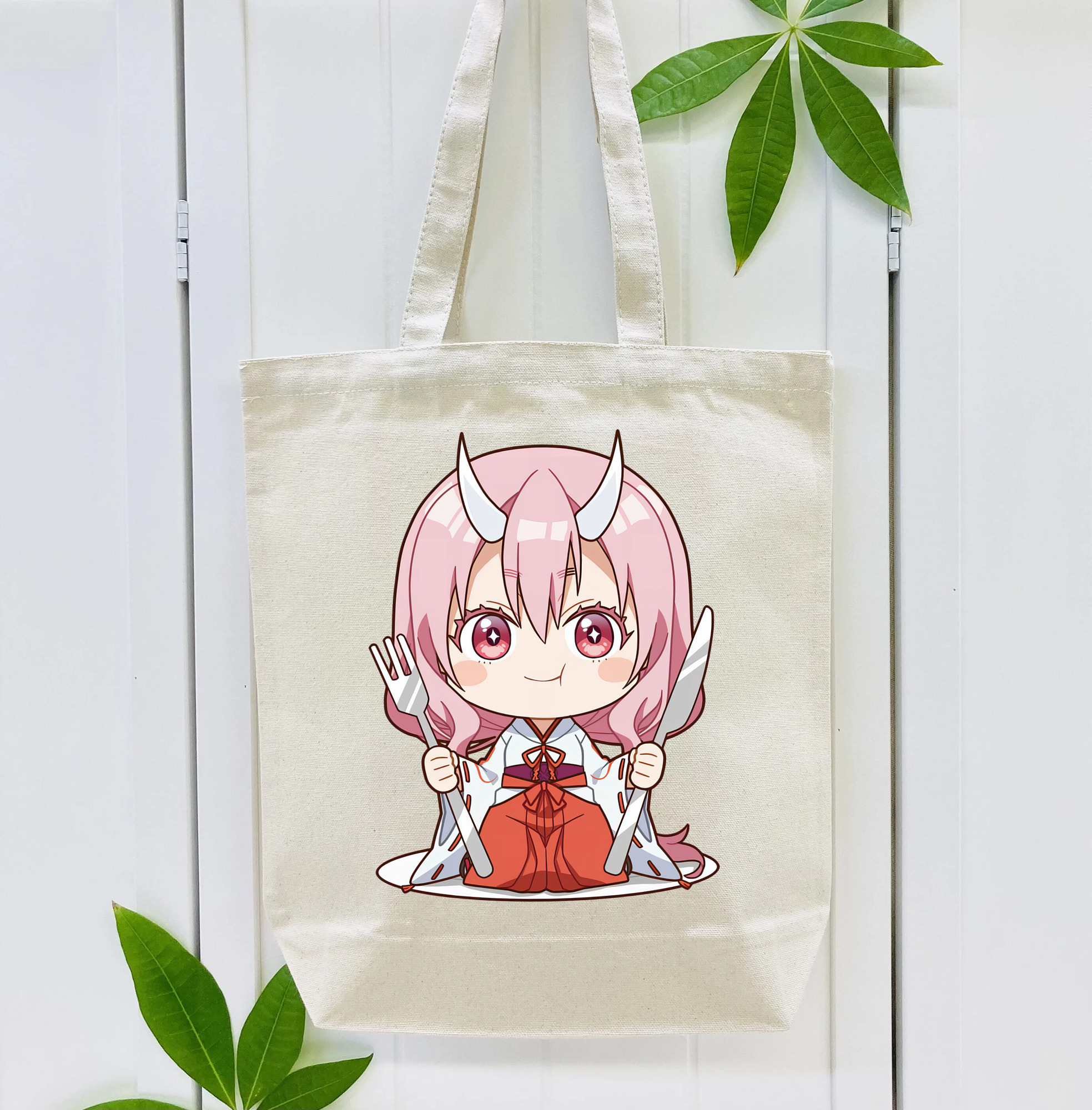 転スラ Regarding Reincarnated to Slime 縦型キャンバス生地手提げバッグ　トートバッグ