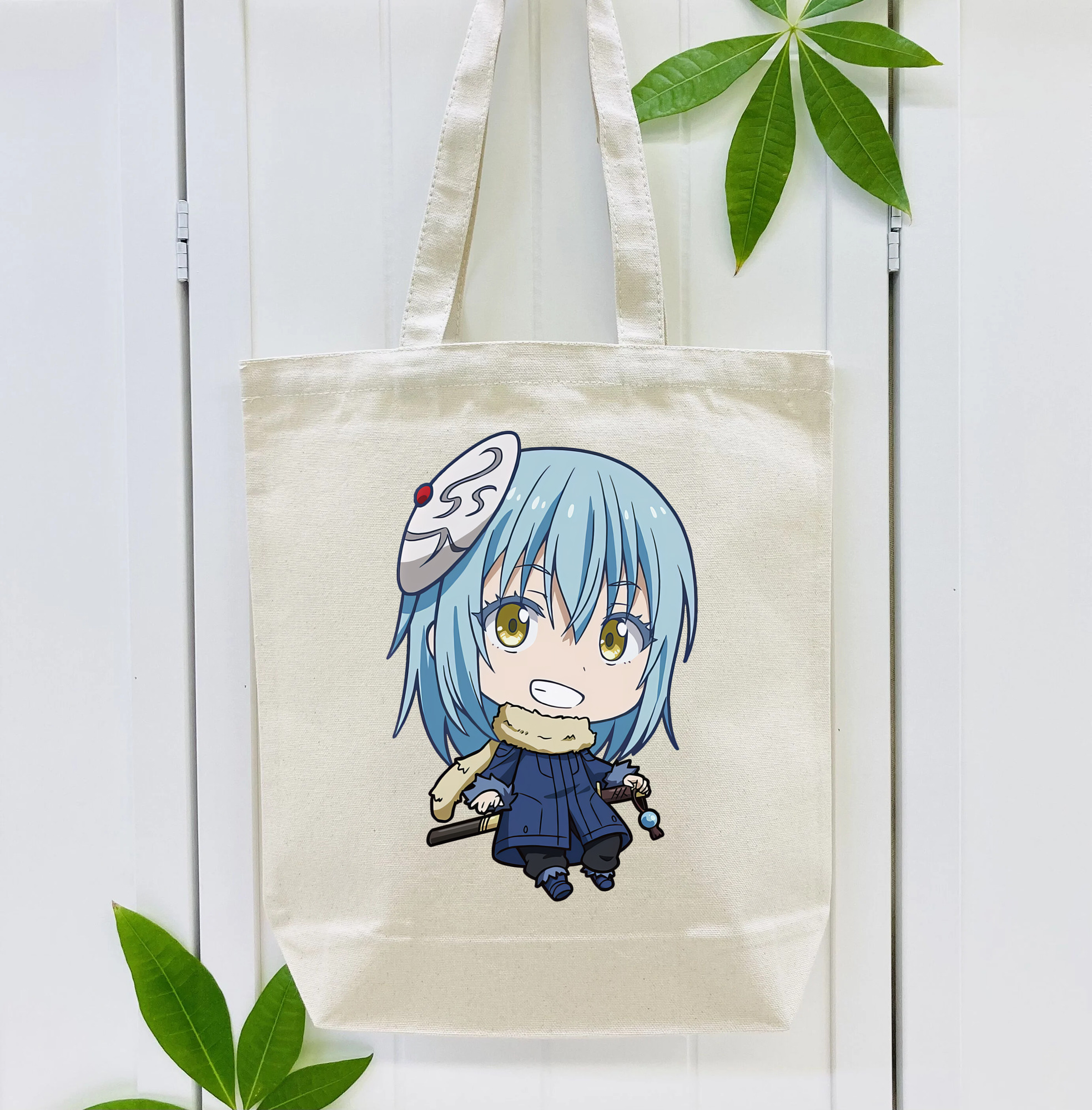 転スラ Regarding Reincarnated to Slime 縦型キャンバス生地手提げバッグ　トートバッグ