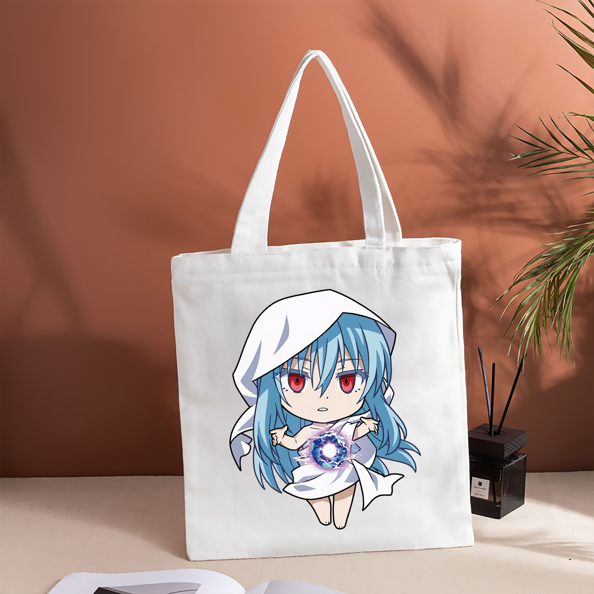 転スラ Regarding Reincarnated to Slime 縦型キャンバス生地手提げバッグ　トートバッグ