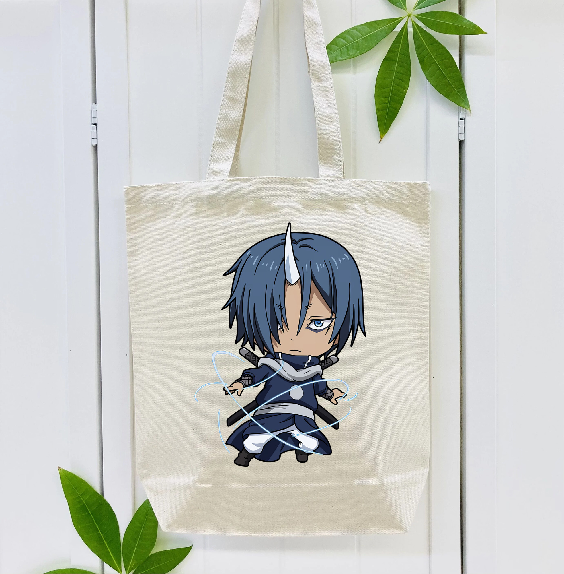転スラ Regarding Reincarnated to Slime 縦型キャンバス生地手提げバッグ　トートバッグ