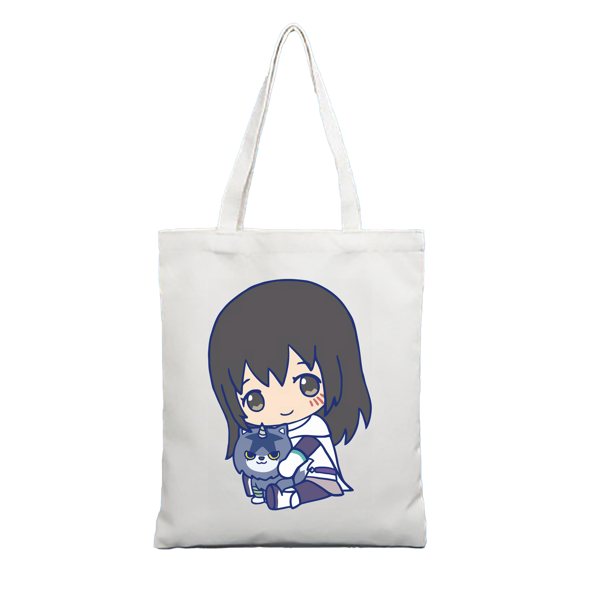 （画像用） 転スラ Regarding Reincarnated to Slime 縦型キャンバス生地手提げバッグ　トートバッグ