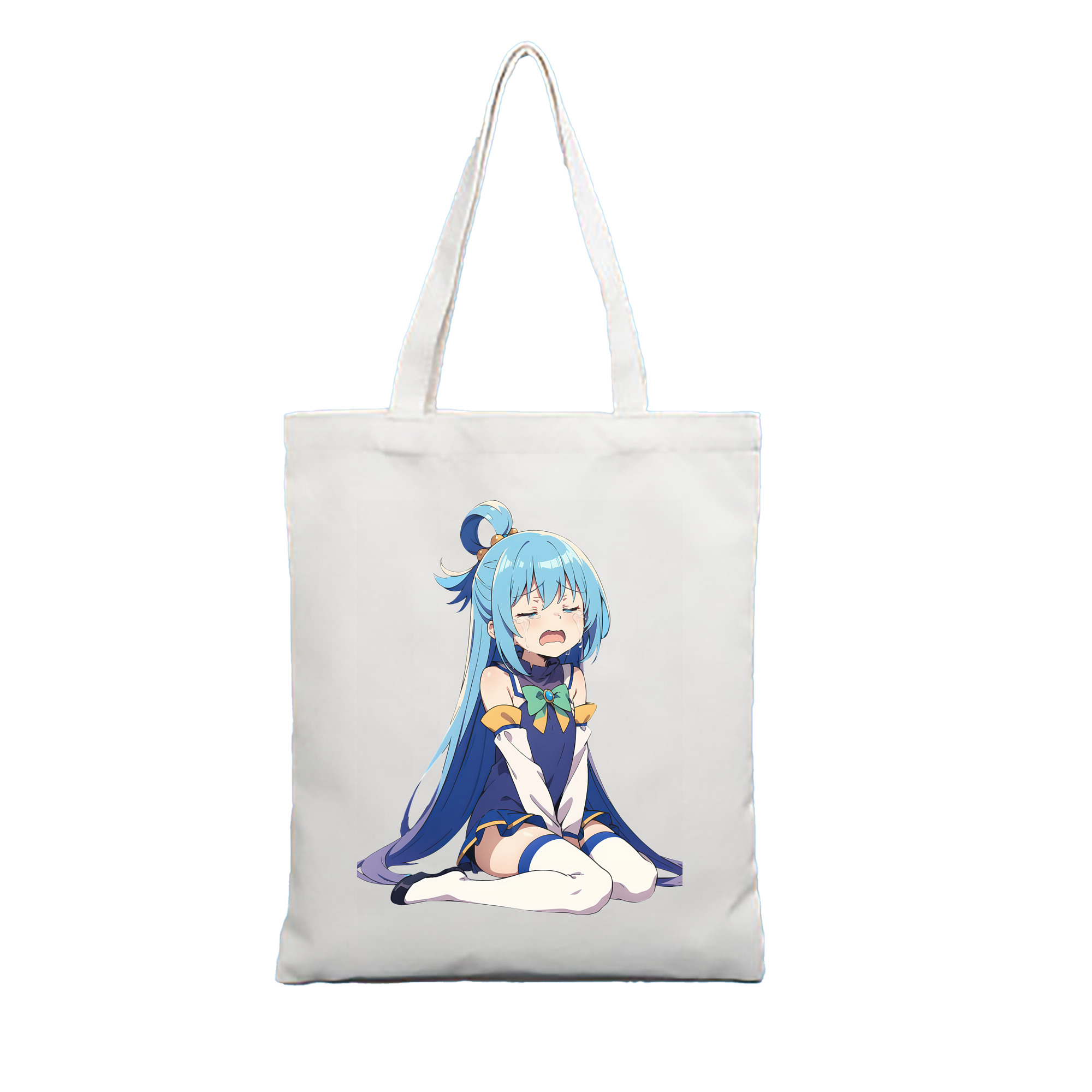（画像用） 転スラ Regarding Reincarnated to Slime 縦型キャンバス生地手提げバッグ　トートバッグ