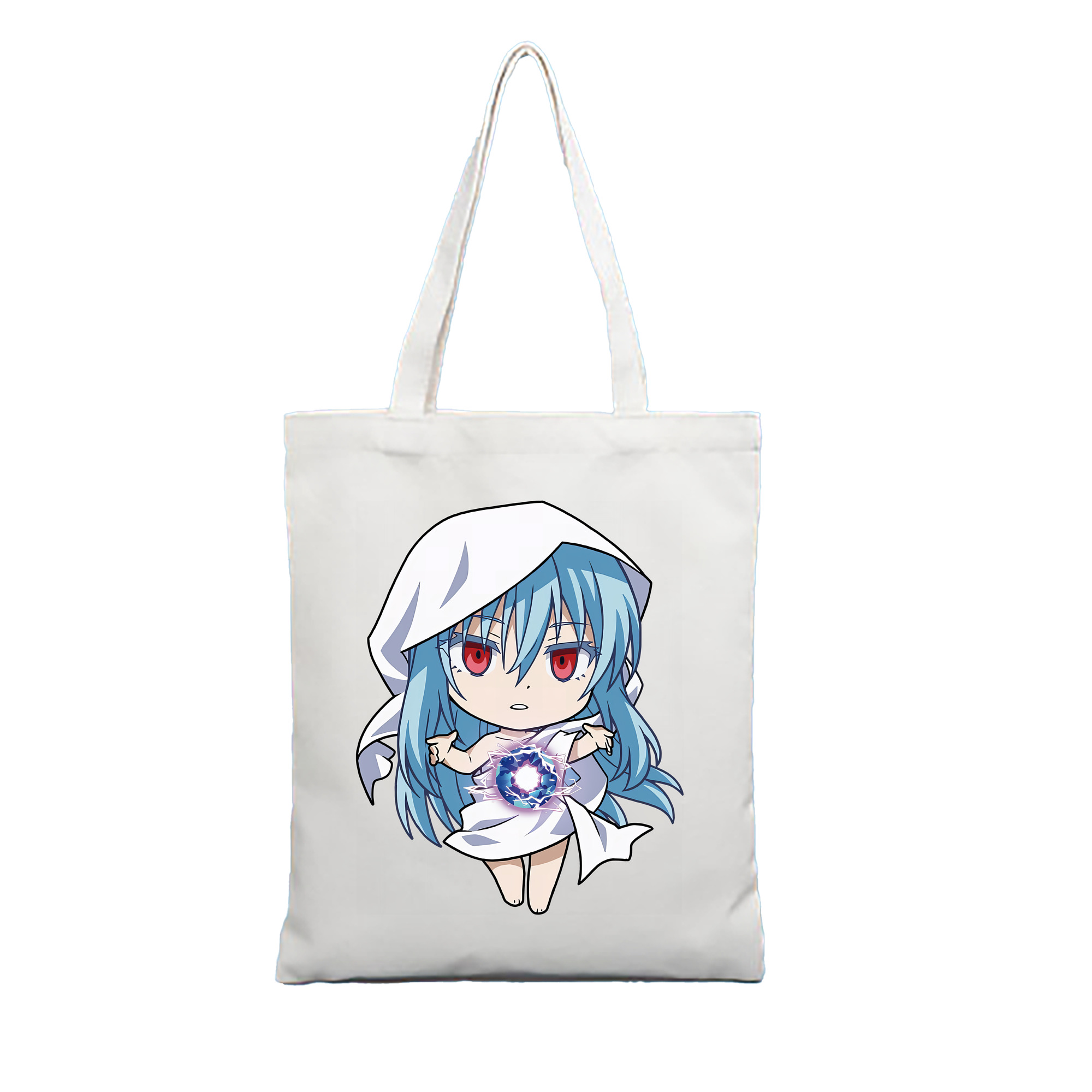 （画像用） 転スラ Regarding Reincarnated to Slime 縦型キャンバス生地手提げバッグ　トートバッグ