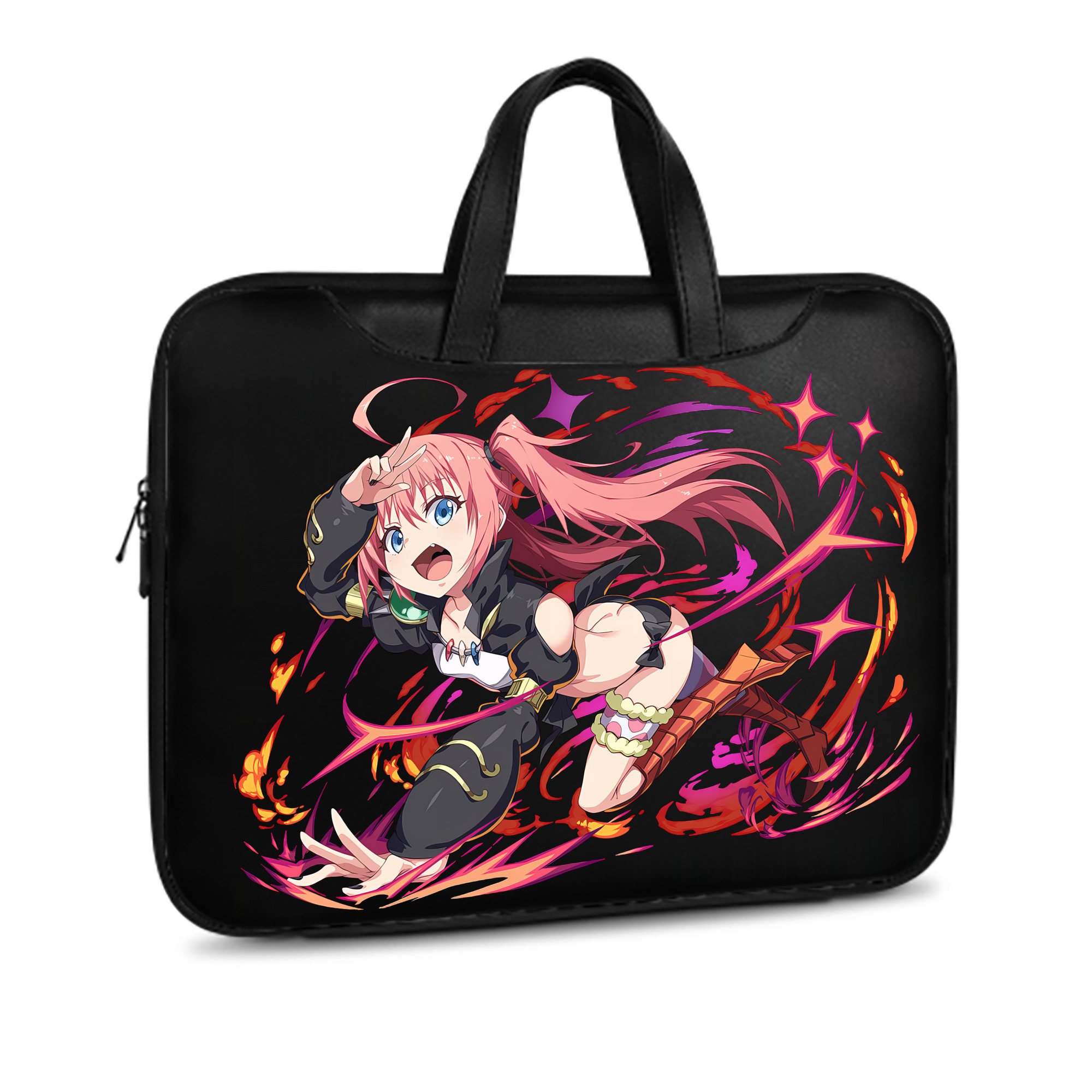 （画像用） 転スラ Regarding Reincarnated to Slime レザーラップトップバッグ　ノートパソコンケース
