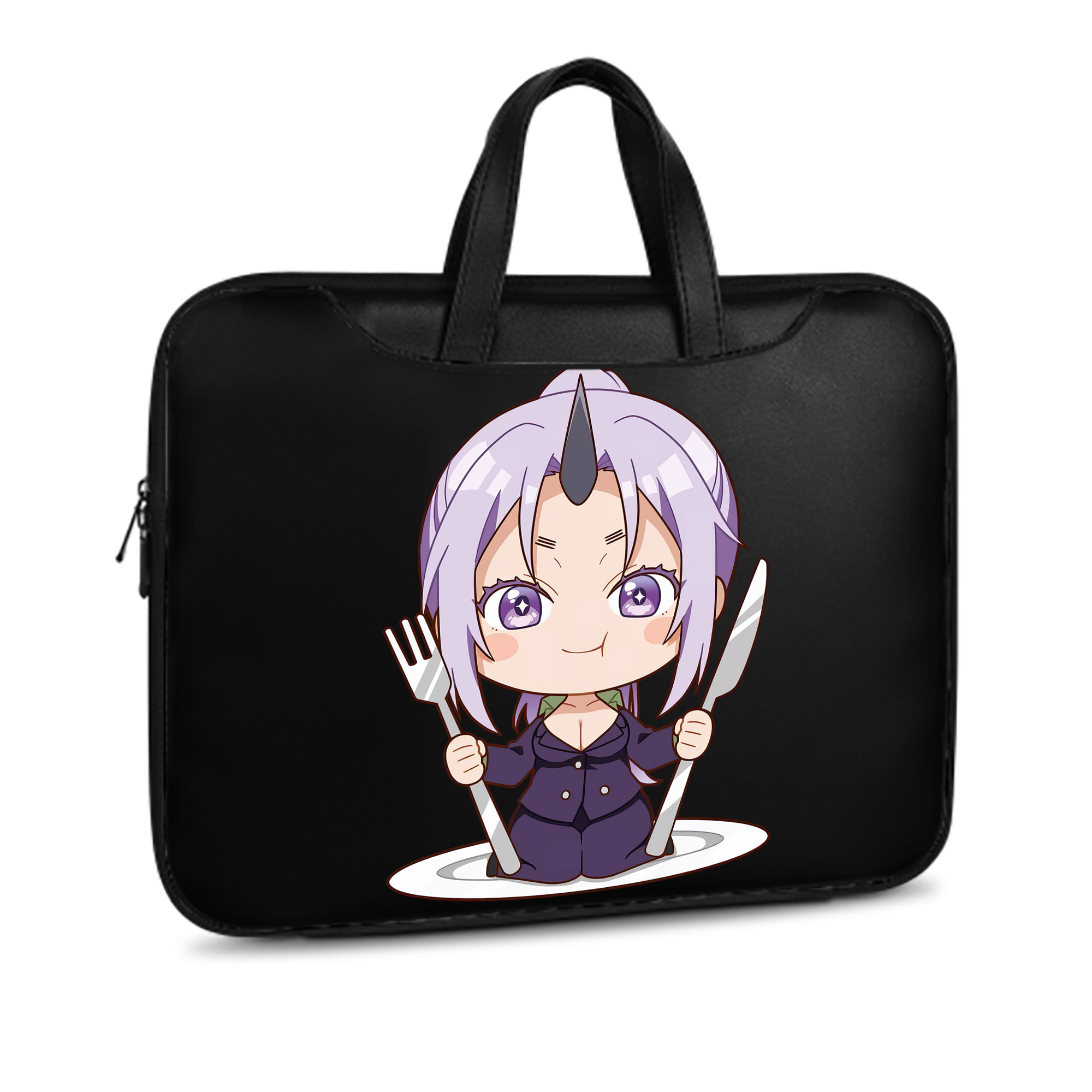 （画像用） 転スラ Regarding Reincarnated to Slime レザーラップトップバッグ　ノートパソコンケース