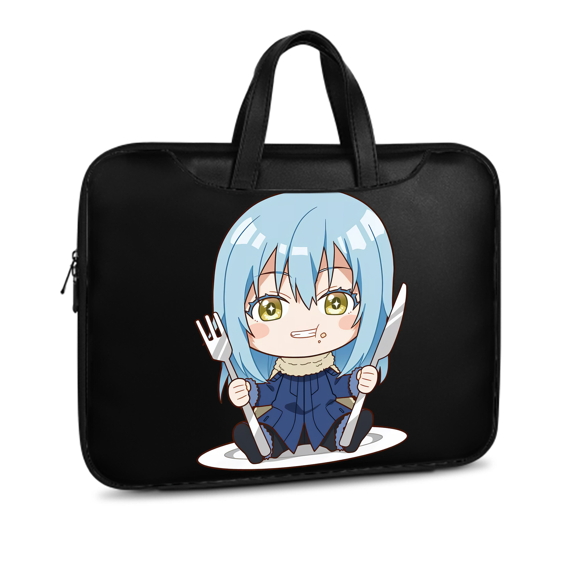 （画像用） 転スラ Regarding Reincarnated to Slime レザーラップトップバッグ　ノートパソコンケース