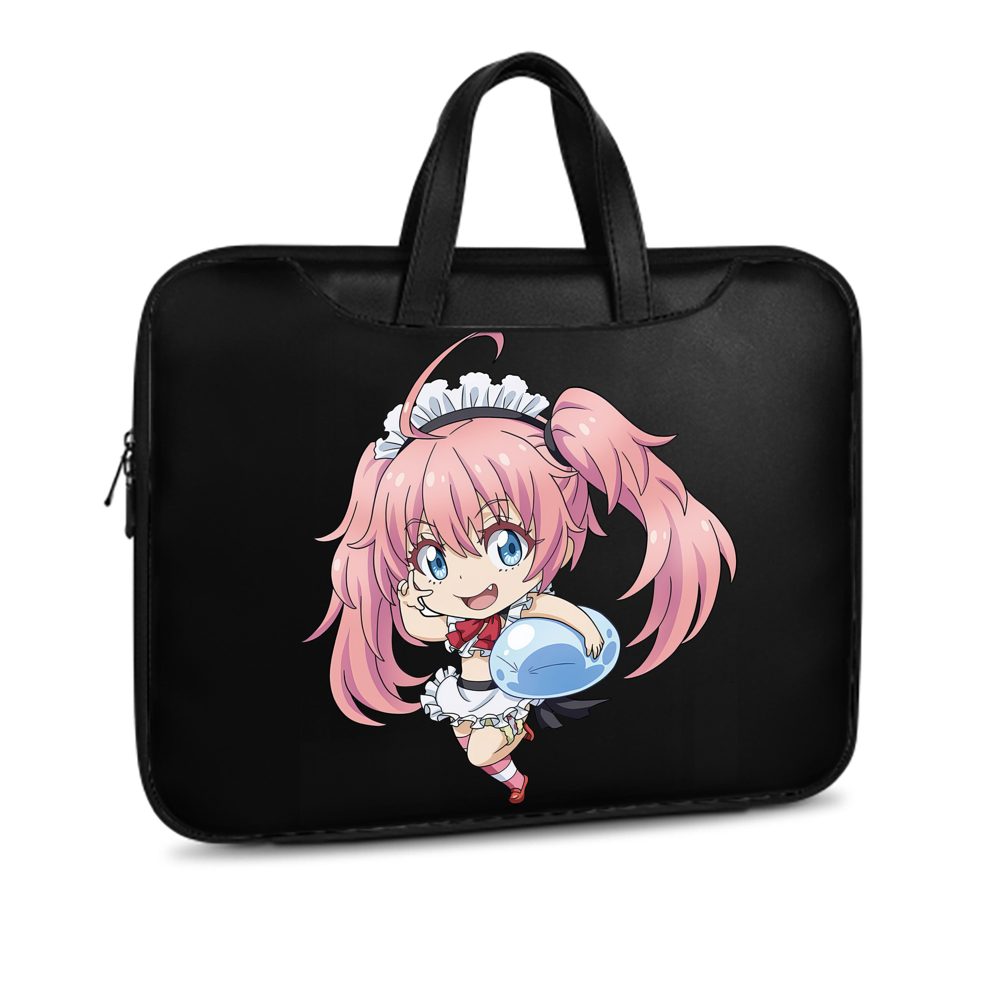 （画像用） 転スラ Regarding Reincarnated to Slime レザーラップトップバッグ　ノートパソコンケース