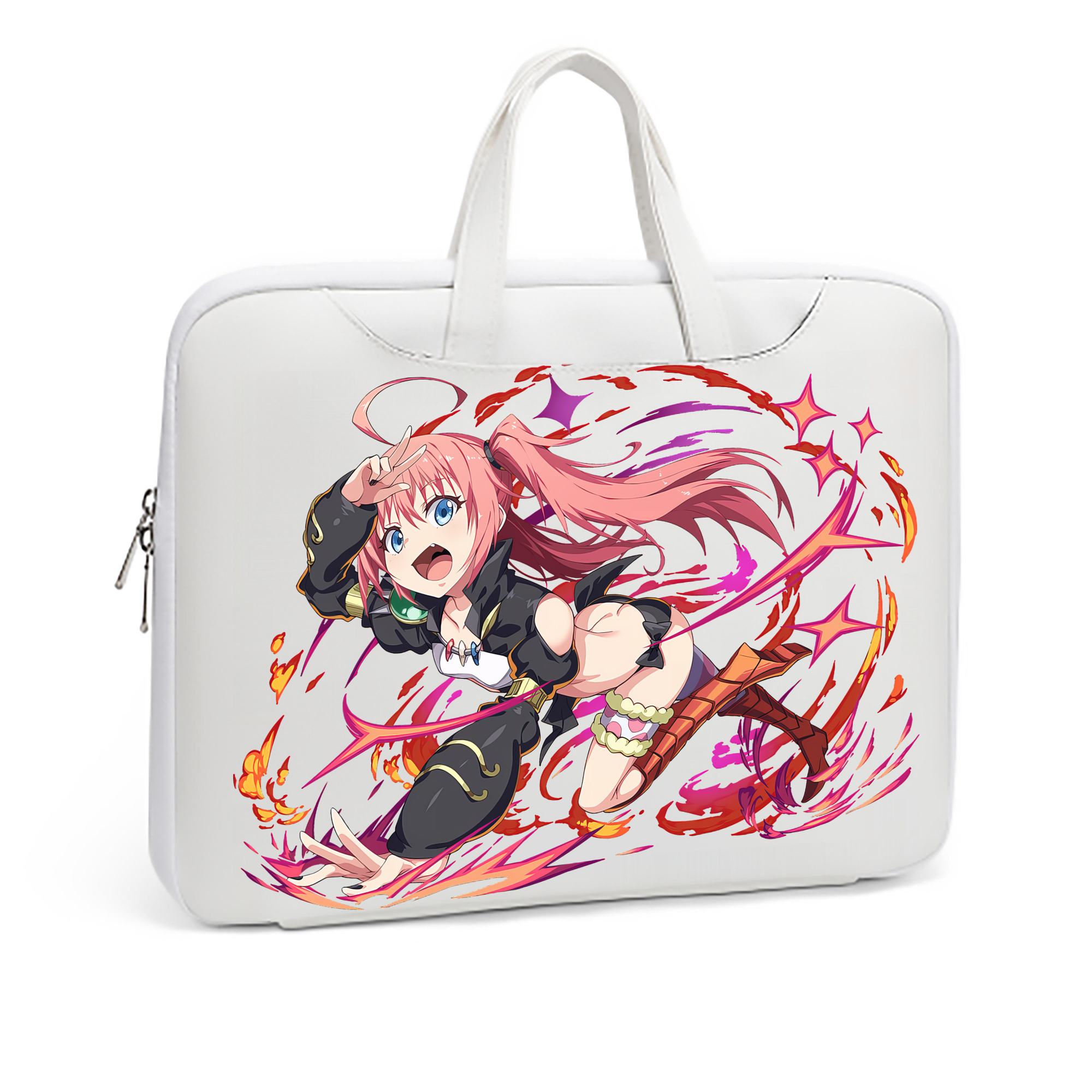 （画像用） 転スラ Regarding Reincarnated to Slime レザーラップトップバッグ　ノートパソコンケース