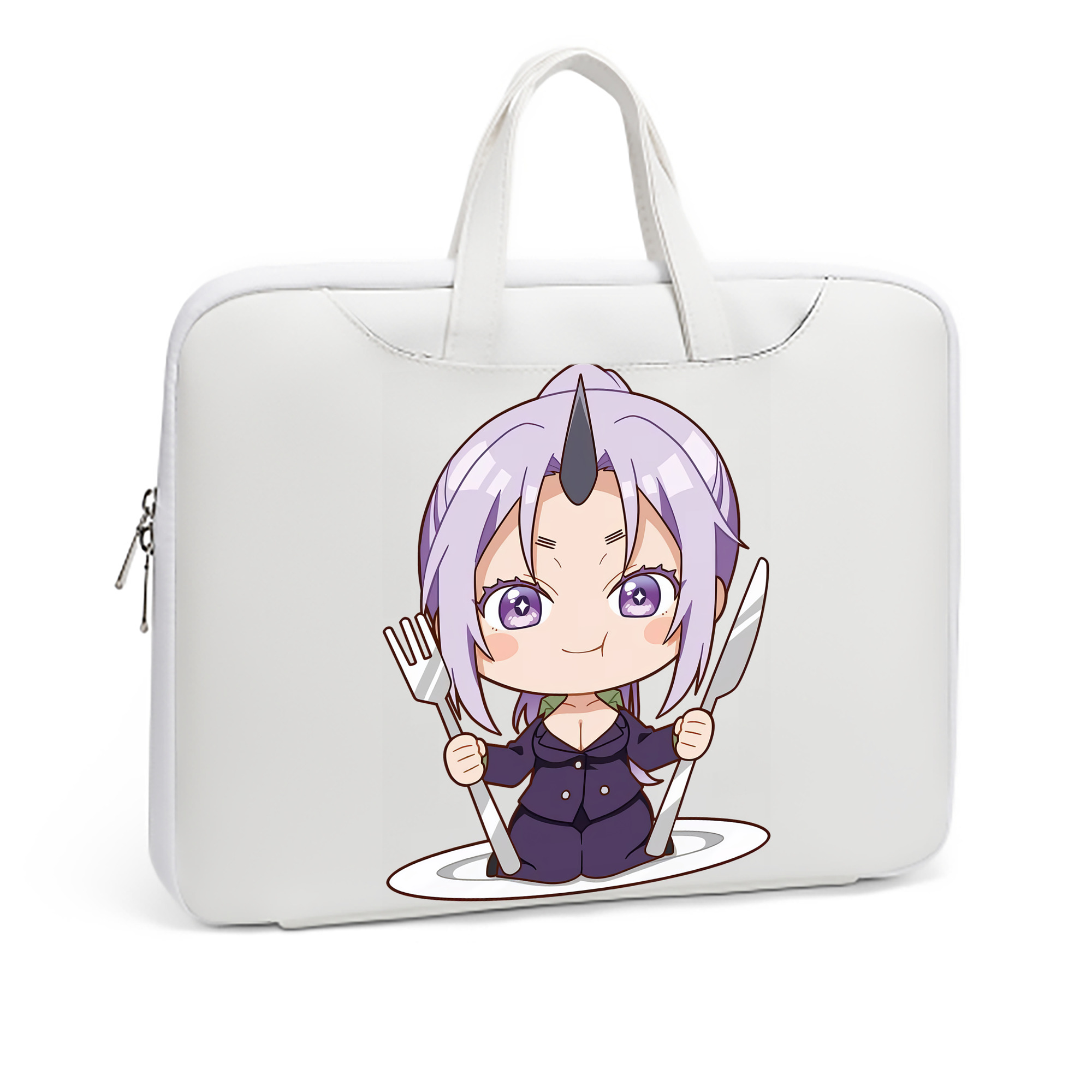 （画像用） 転スラ Regarding Reincarnated to Slime レザーラップトップバッグ　ノートパソコンケース