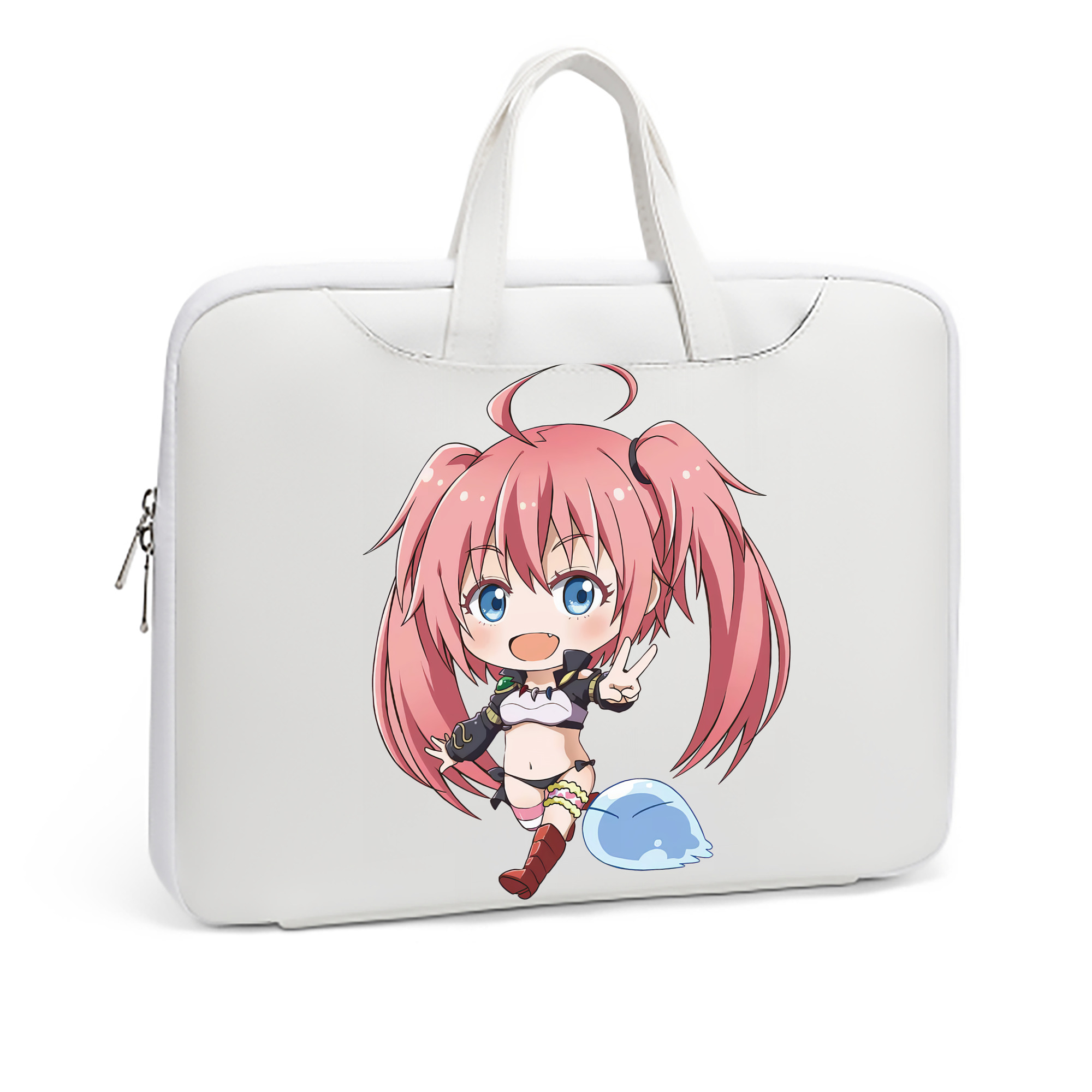（画像用） 転スラ Regarding Reincarnated to Slime レザーラップトップバッグ　ノートパソコンケース