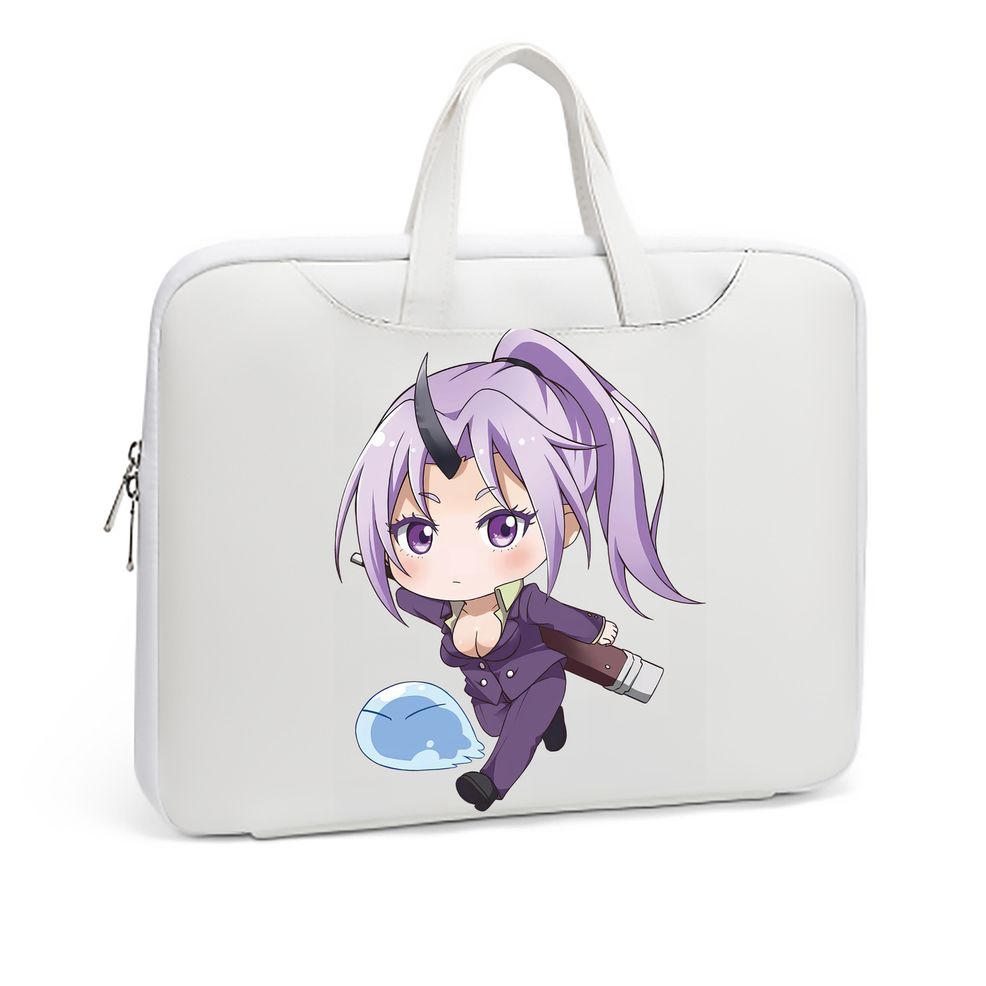 （画像用） 転スラ Regarding Reincarnated to Slime レザーラップトップバッグ　ノートパソコンケース