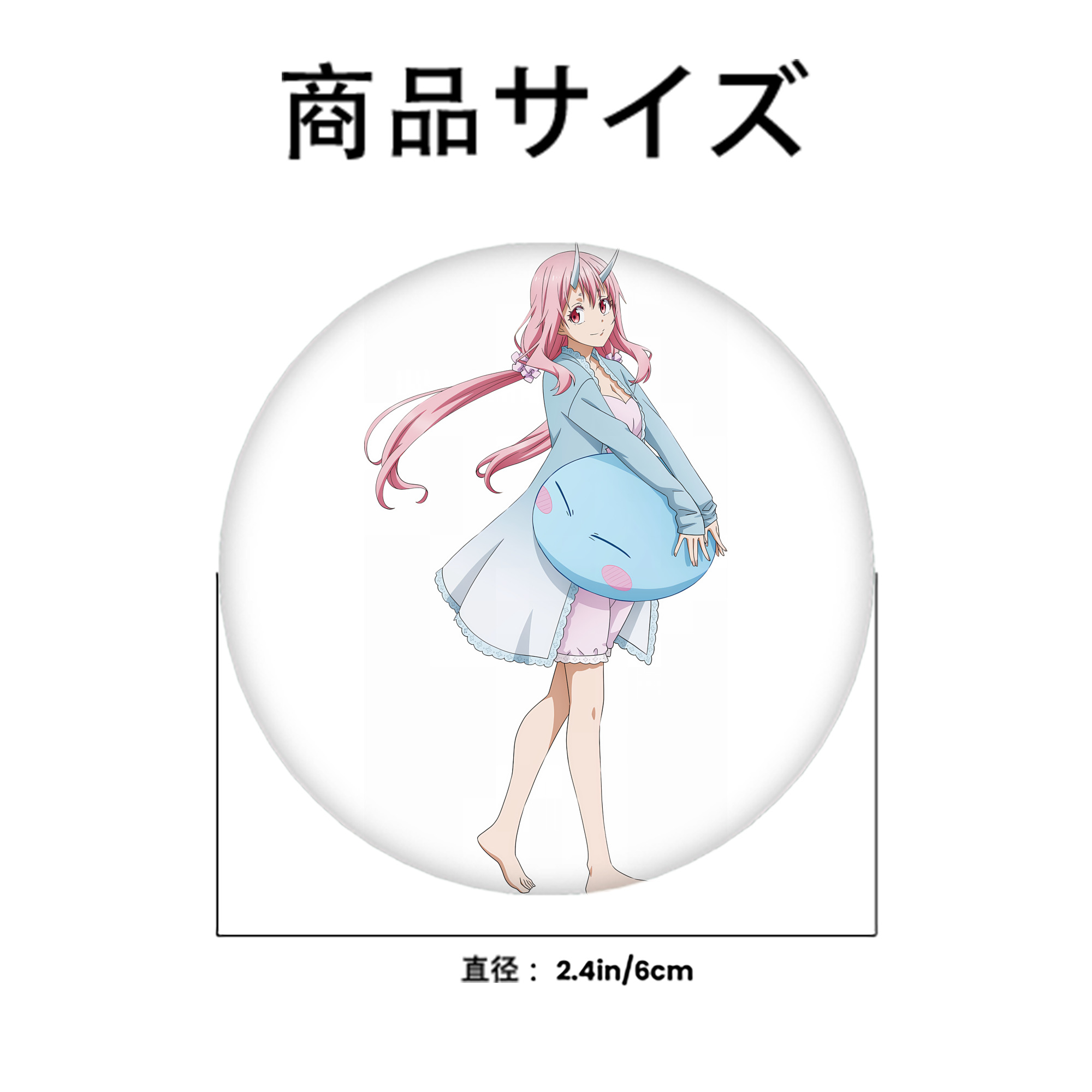 転スラ Regarding Reincarnated to Slime 6cm 缶バッジ 複数セット