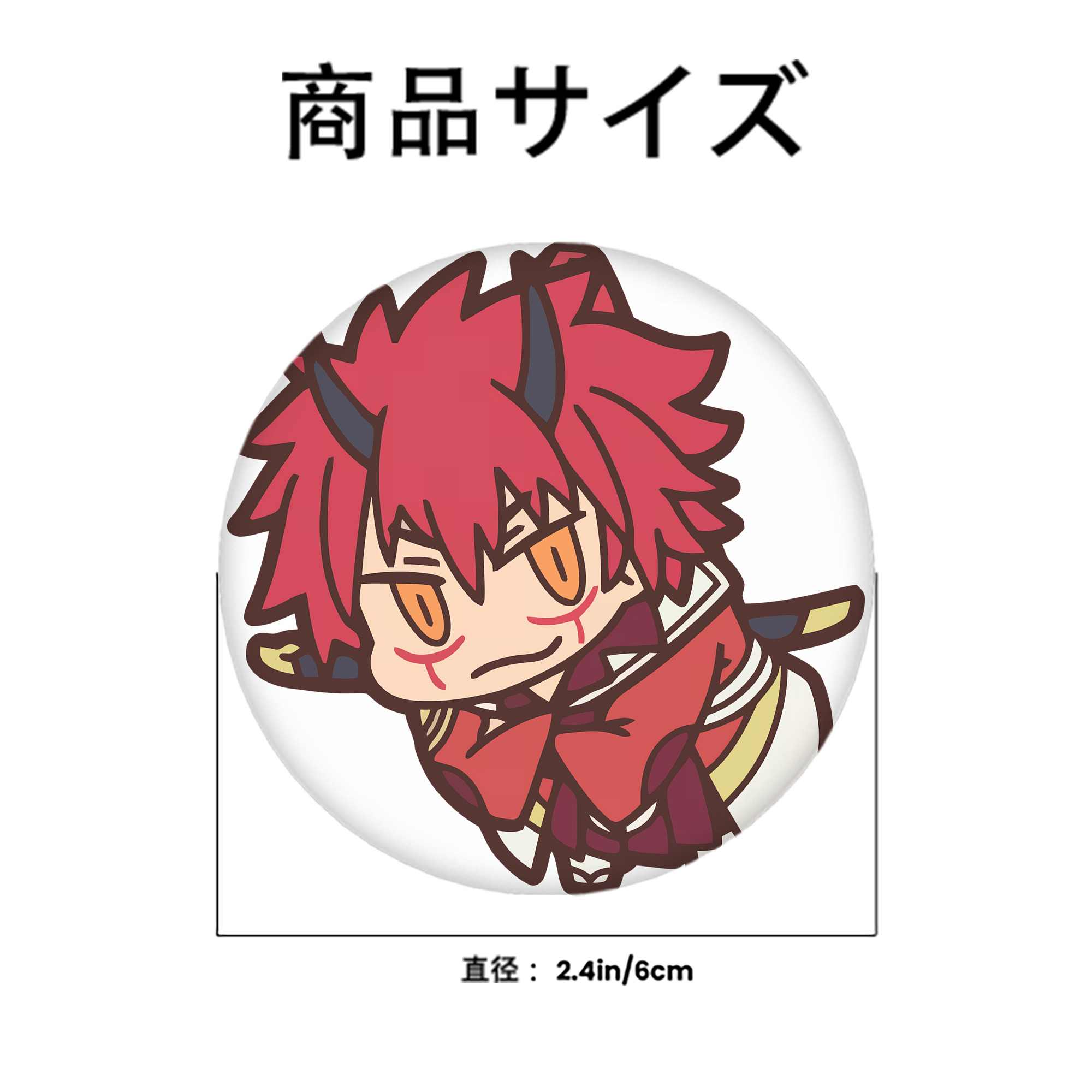 転スラ Regarding Reincarnated to Slime 6cm 缶バッジ 複数セット