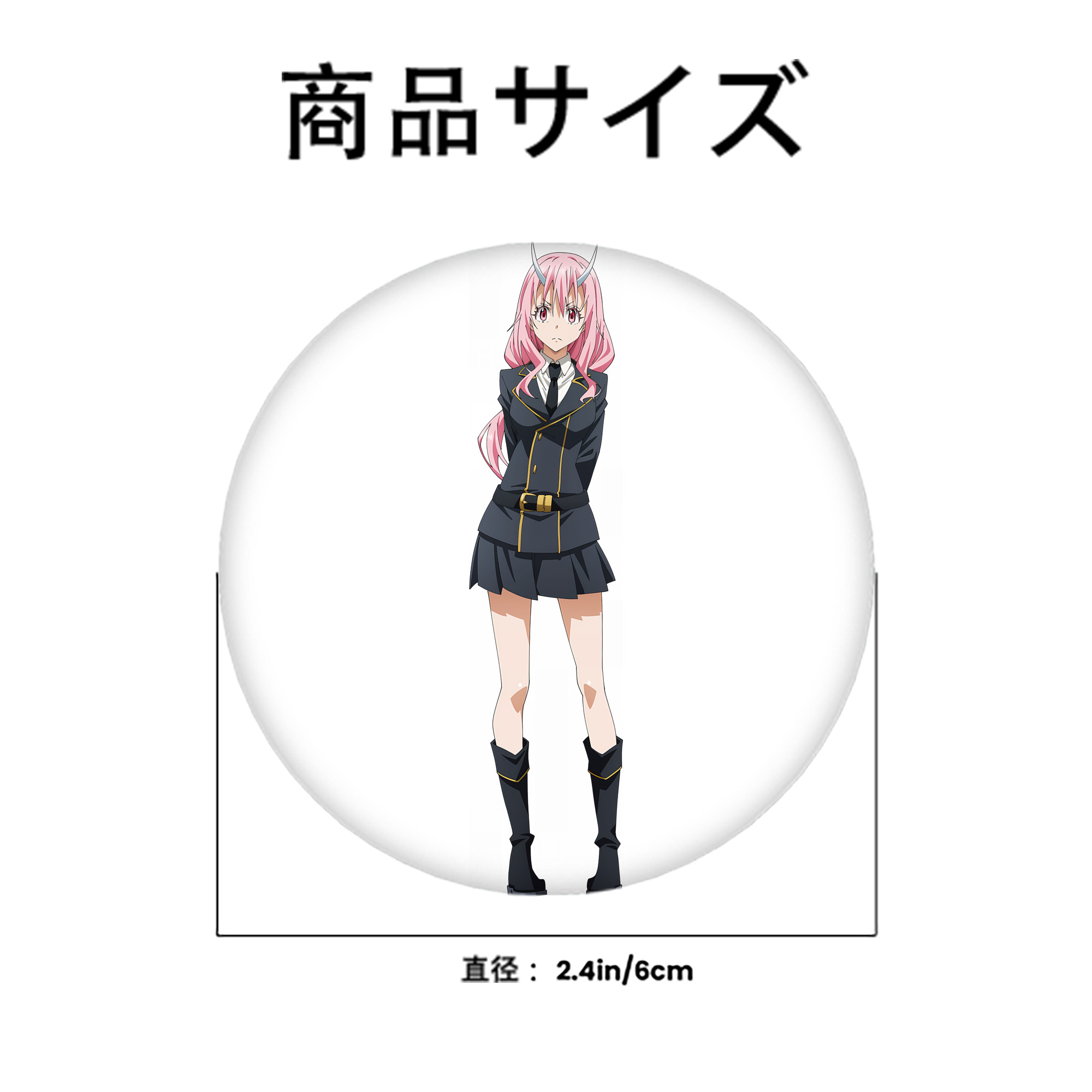 転スラ Regarding Reincarnated to Slime 6cm 缶バッジ 複数セット