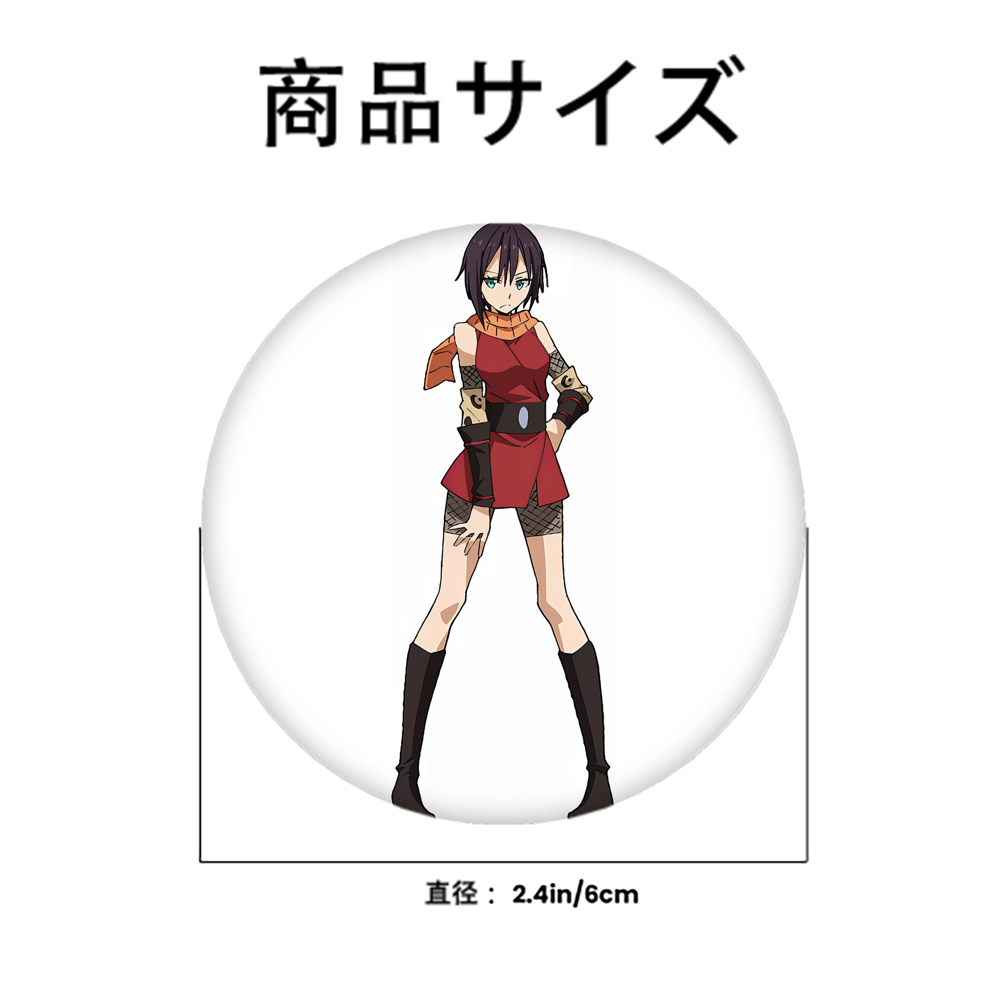 転スラ Regarding Reincarnated to Slime 6cm 缶バッジ 複数セット
