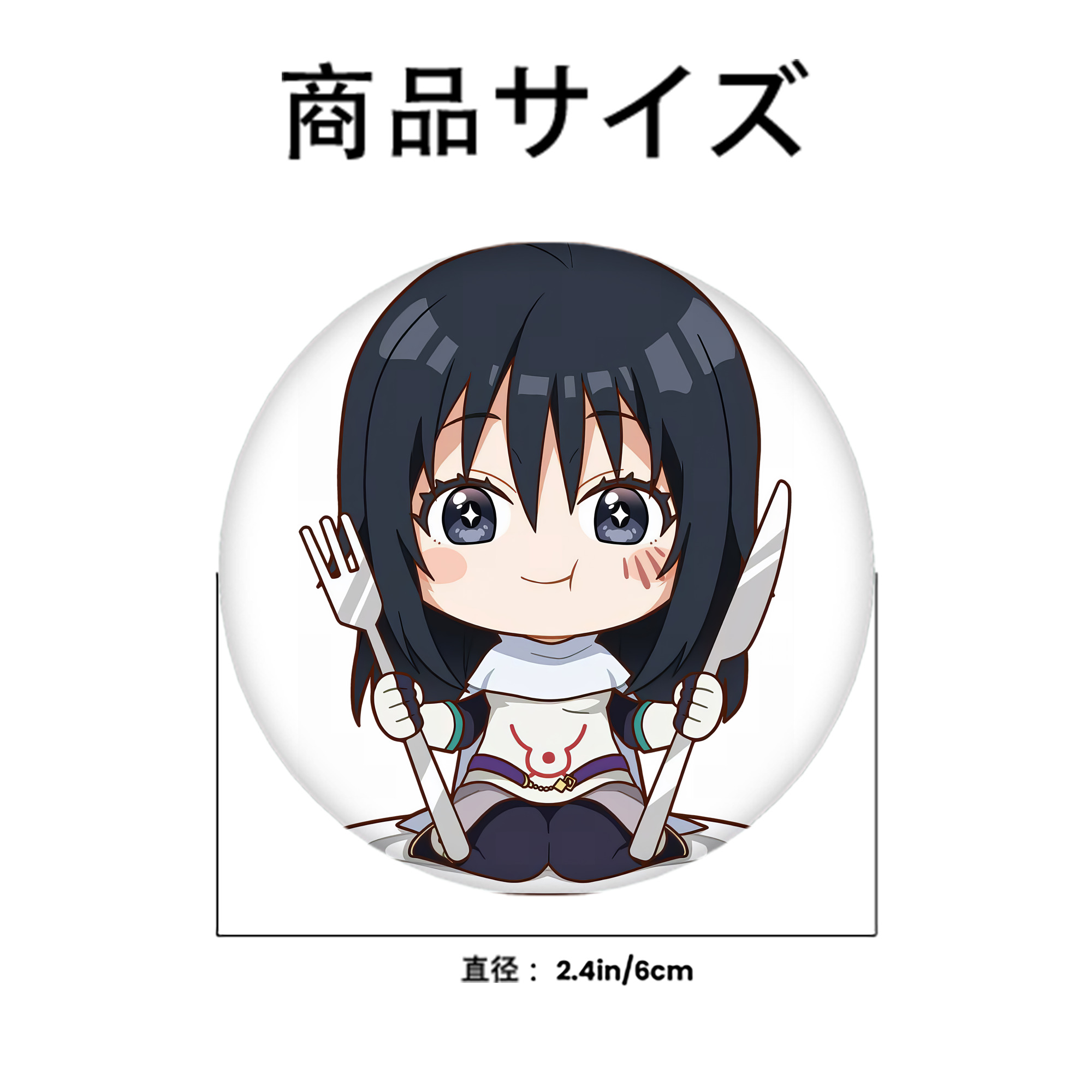転スラ Regarding Reincarnated to Slime 6cm 缶バッジ 複数セット