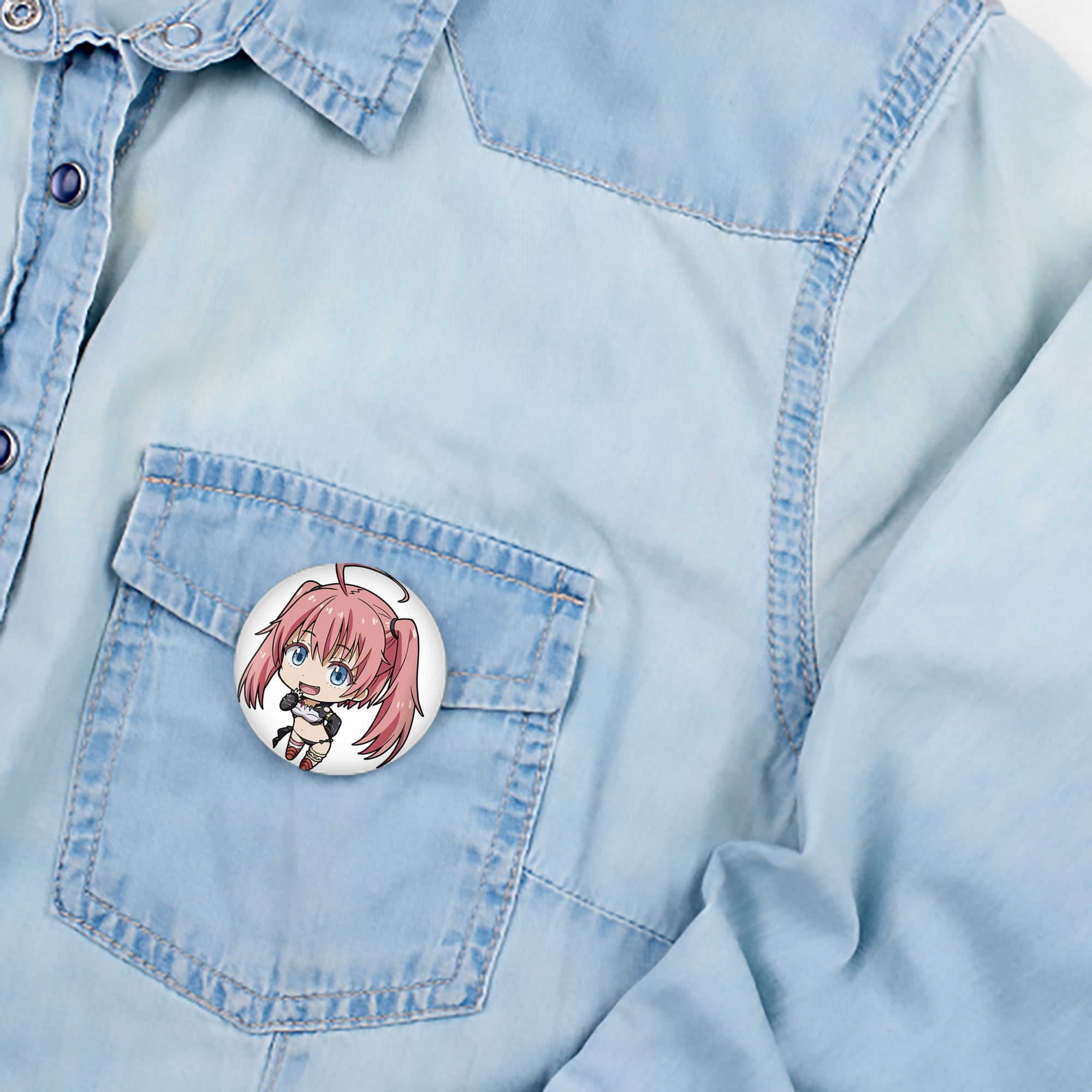 転スラ Regarding Reincarnated to Slime 6cm 缶バッジ 複数セット
