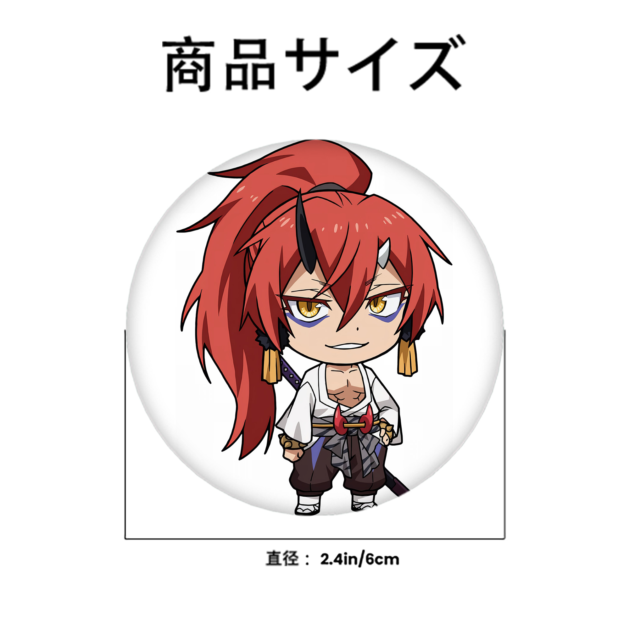 転スラ Regarding Reincarnated to Slime 6cm 缶バッジ 複数セット