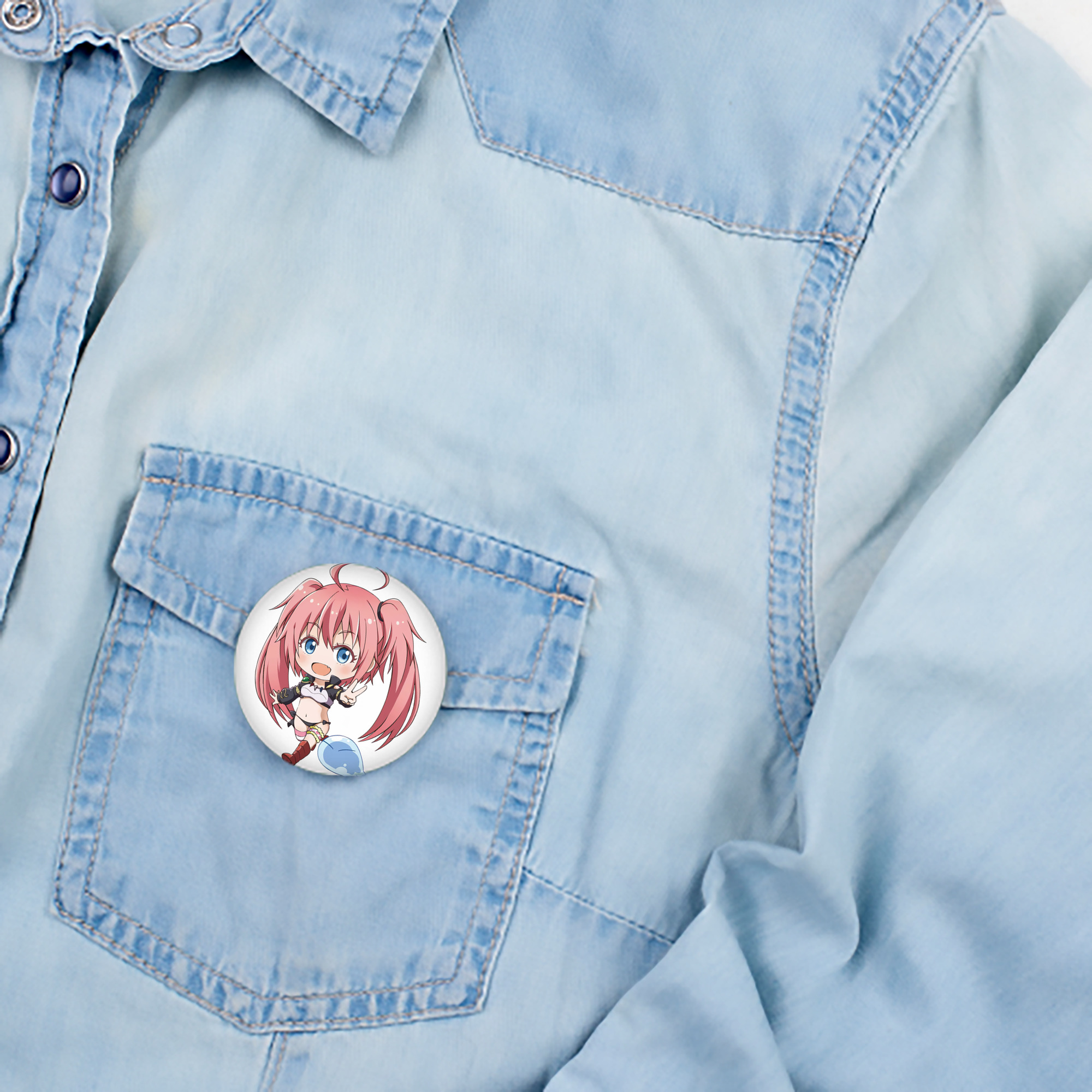 転スラ Regarding Reincarnated to Slime 6cm 缶バッジ 複数セット