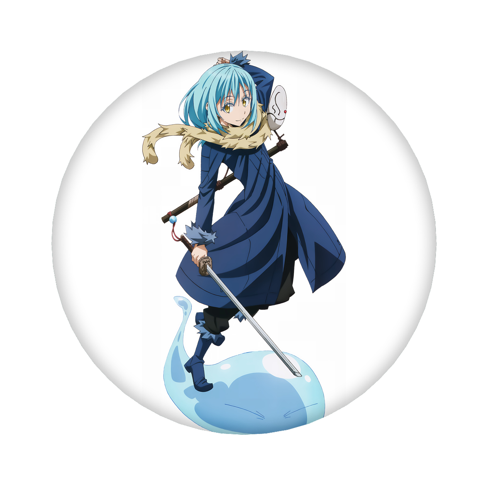 （画像用） 転スラ Regarding Reincarnated to Slime 6cm 缶バッジ 複数セット