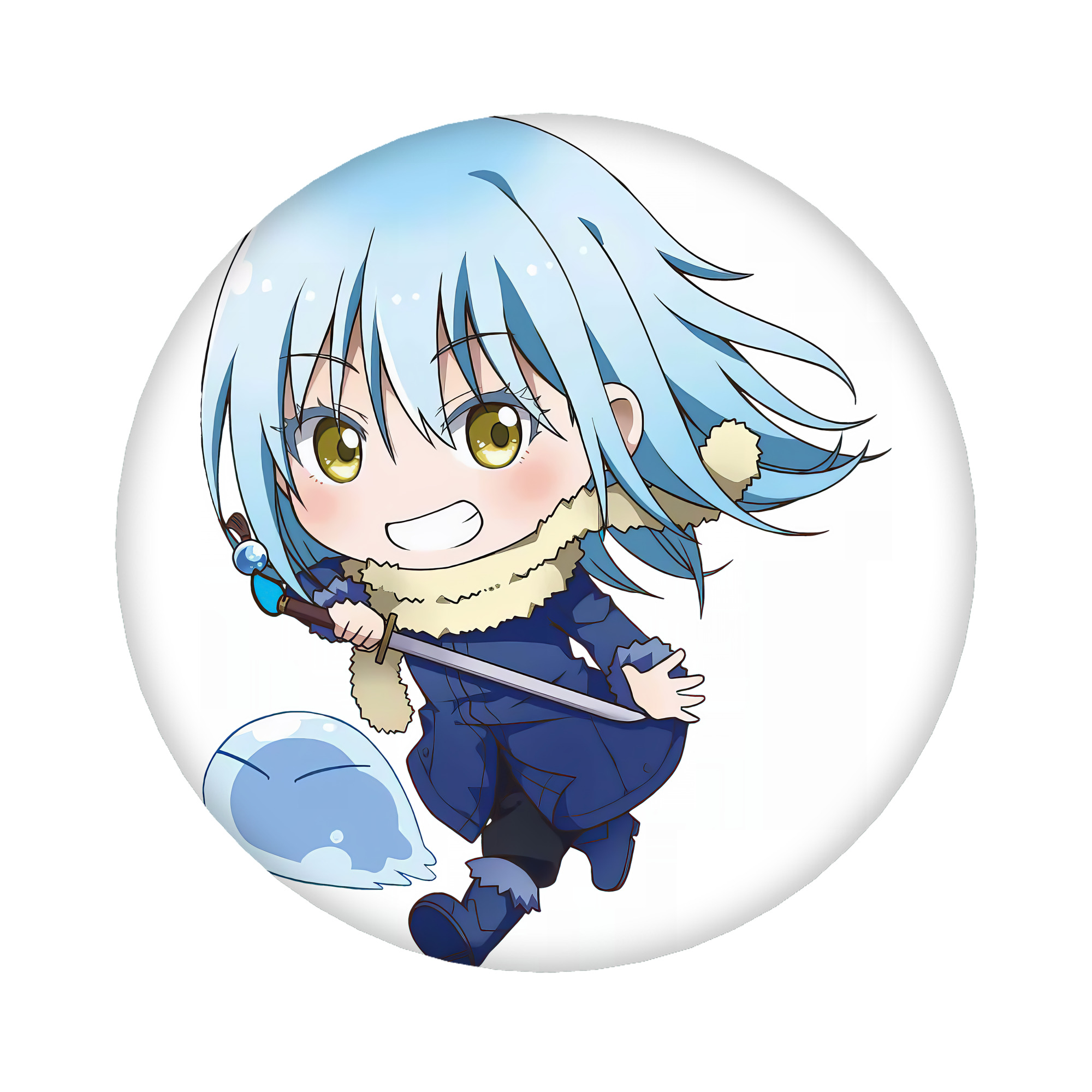（画像用） 転スラ Regarding Reincarnated to Slime 6cm 缶バッジ 複数セット