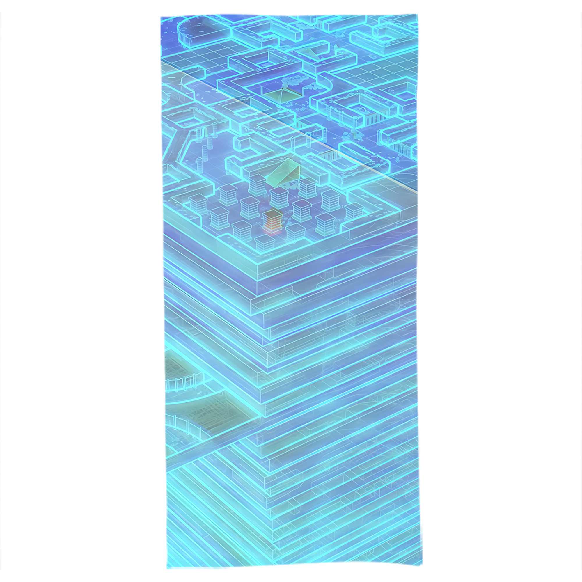 （画像用） 転スラ Regarding Reincarnated to Slime 大判バスタオル 70×140cm 吸水速乾 柔らかい肌触り
