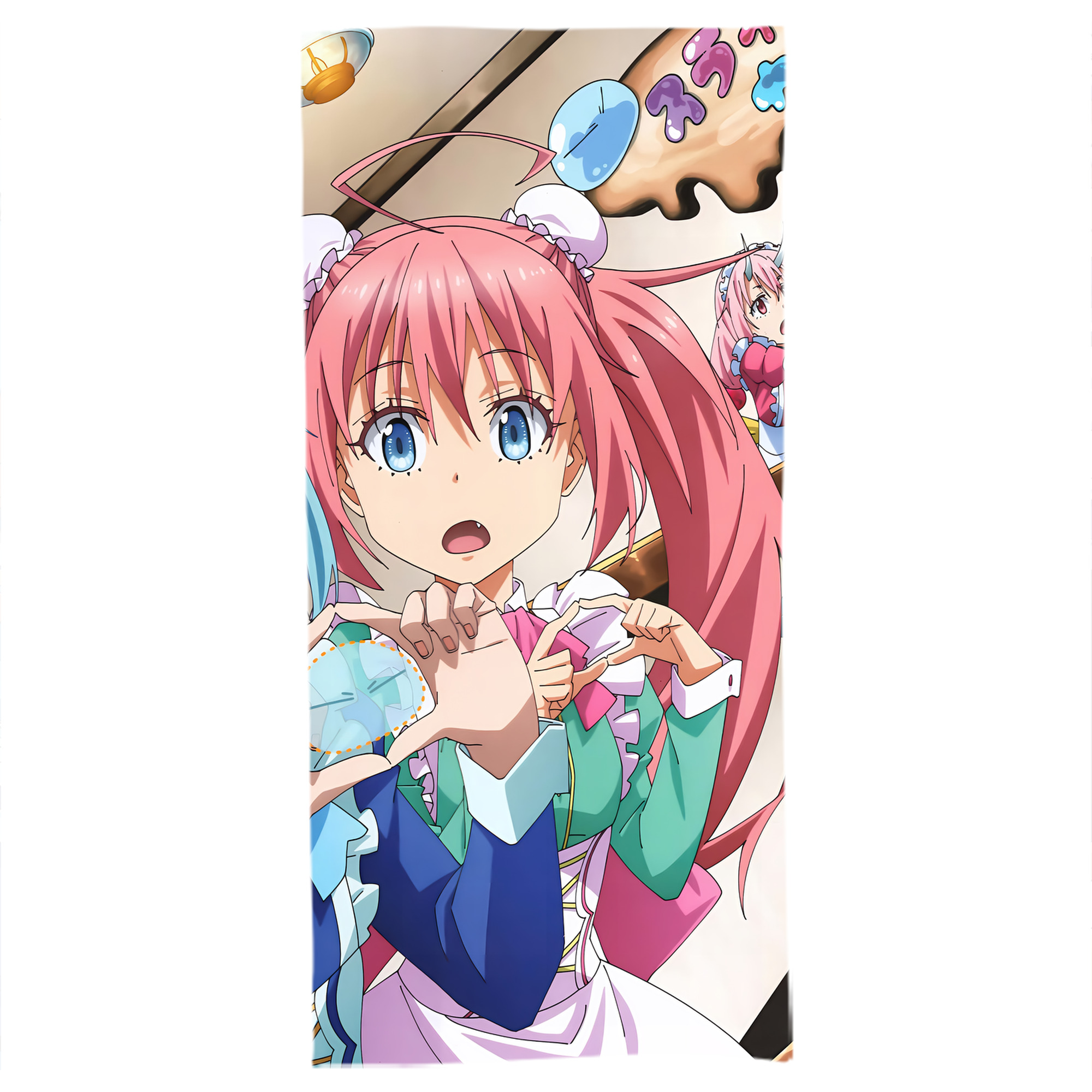 （画像用） 転スラ Regarding Reincarnated to Slime 大判バスタオル 70×140cm 吸水速乾 柔らかい肌触り