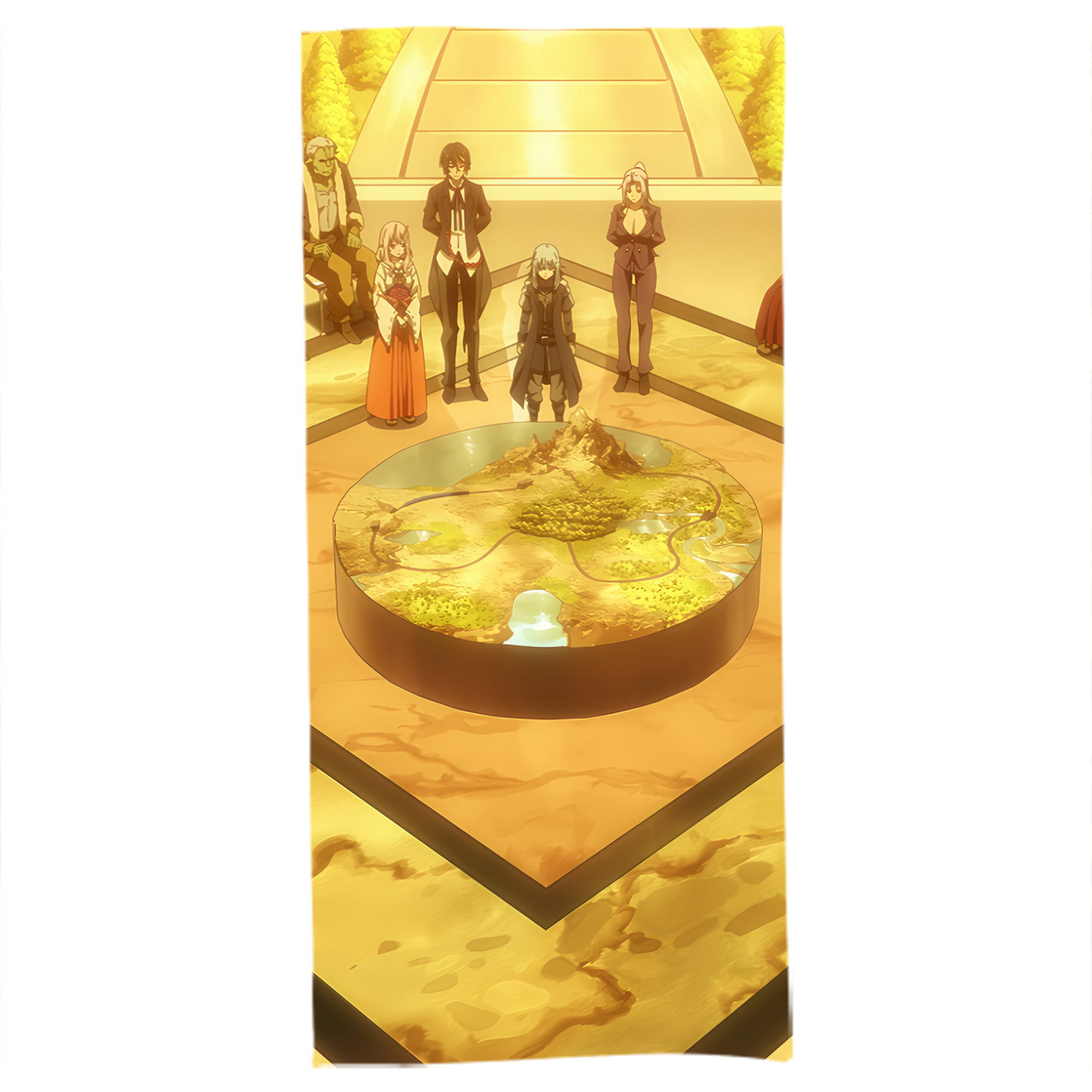 （画像用） 転スラ Regarding Reincarnated to Slime 大判バスタオル 70×140cm 吸水速乾 柔らかい肌触り
