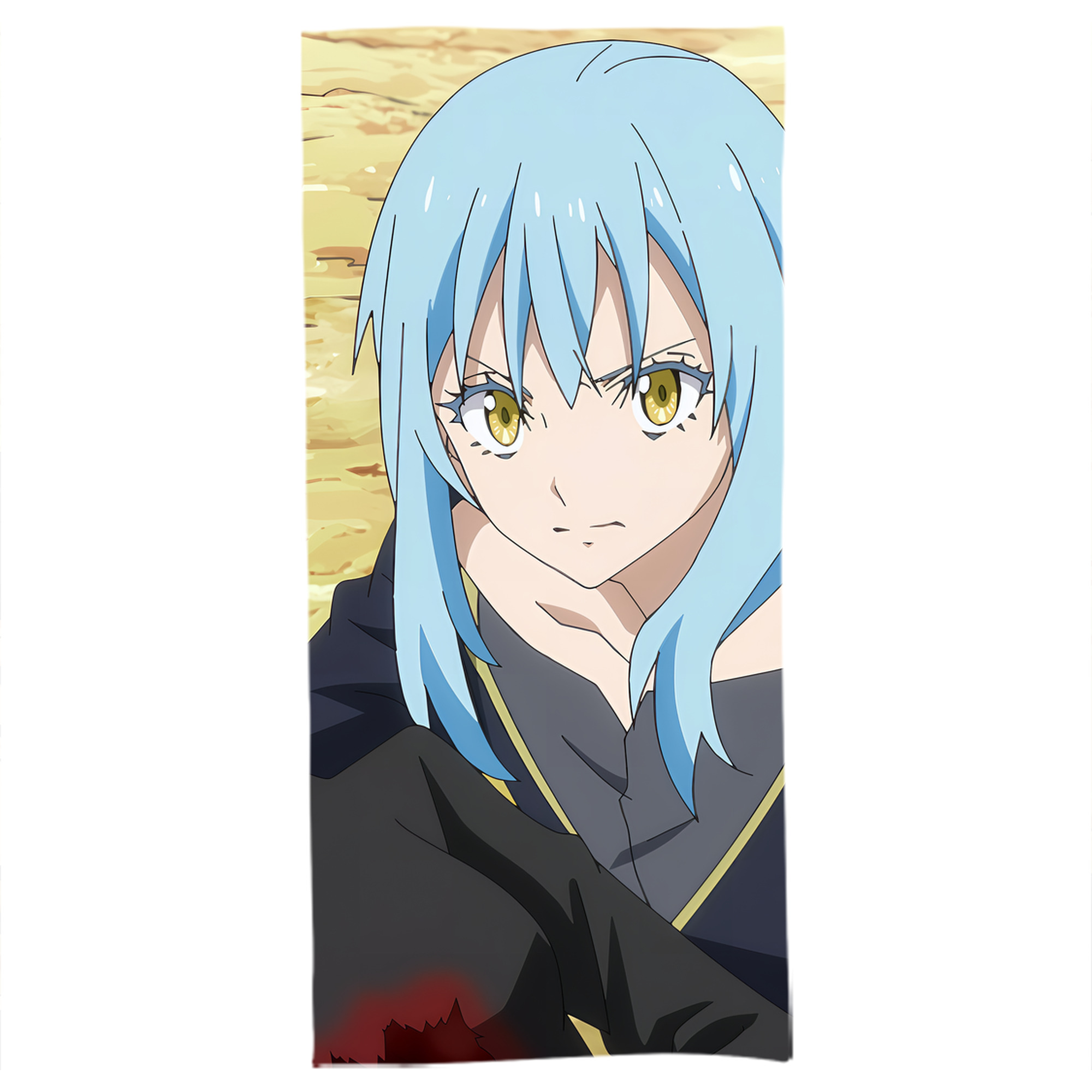 （画像用） 転スラ Regarding Reincarnated to Slime 大判バスタオル 70×140cm 吸水速乾 柔らかい肌触り