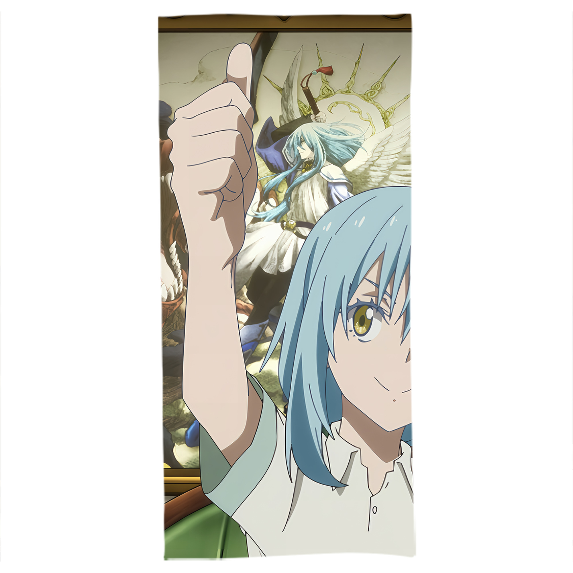 （画像用） 転スラ Regarding Reincarnated to Slime 大判バスタオル 70×140cm 吸水速乾 柔らかい肌触り